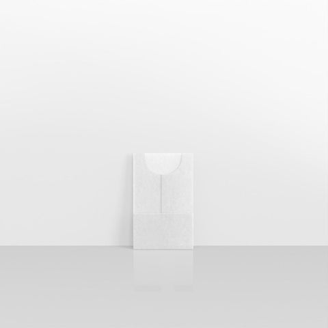Glassine Biodegradable Envelopes - Square - 40 x 40mm