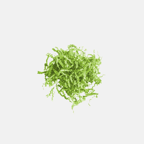 Zig Zag Shredded Packing Paper - 250g Lime Green