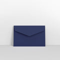 Navy Blue Coloured Peel and Seal V Flap Envelopes - 62 x 94mm