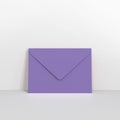 Purple Coloured Gummed V Flap Envelopes - 120gsm 125 x 175mm