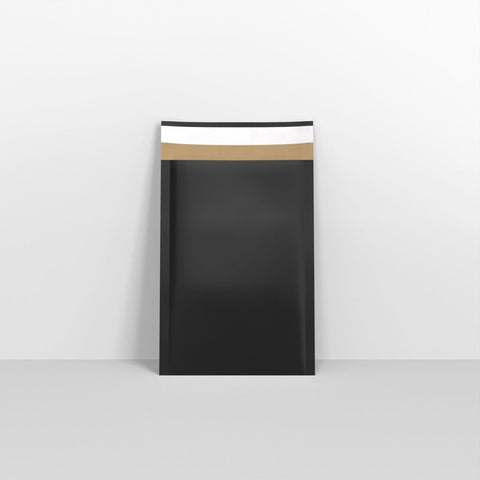 Black Eco Friendly Bubble Bag Mailers - 165 x 100mm