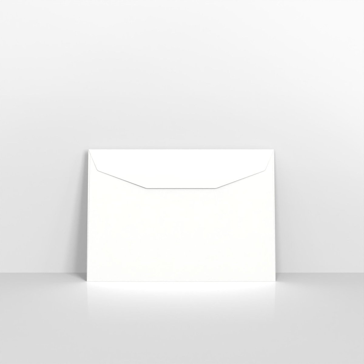 White Blue Opaque Gummed Business Envelopes - 90gsm Without Window C6 - 114 x 162mm
