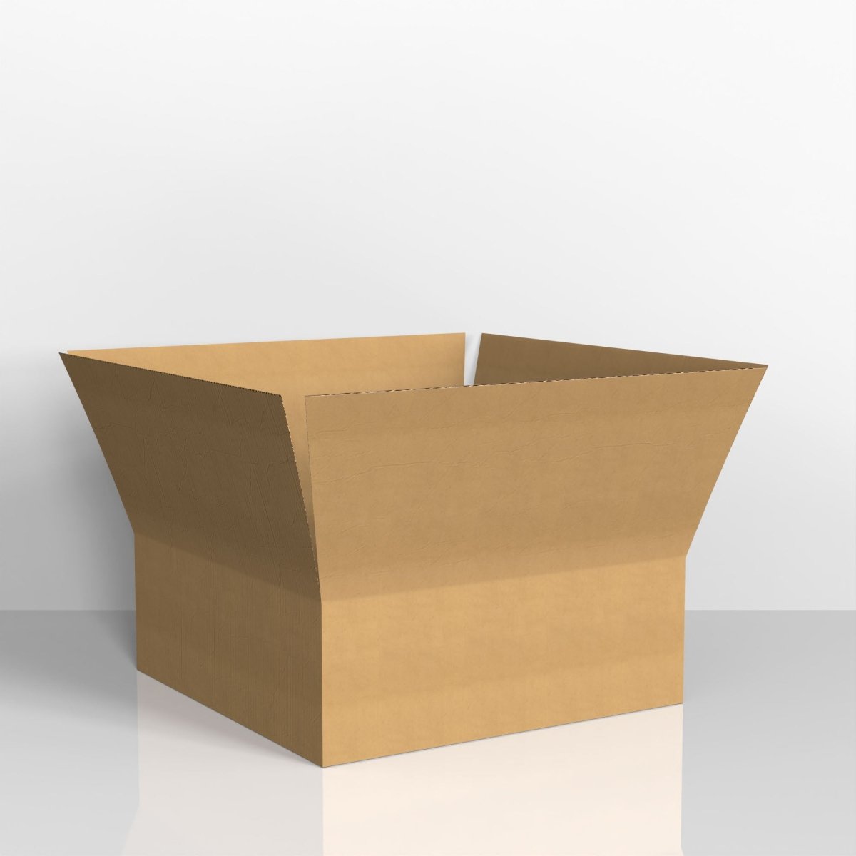 Single Wall Cardboard Box - Medium Parcel 375 x 370 x 135mm