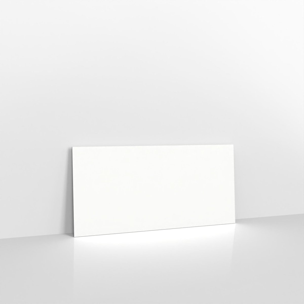 White Blue Opaque Peel and Seal Business Envelopes - No Without Window DL - 110 x 200