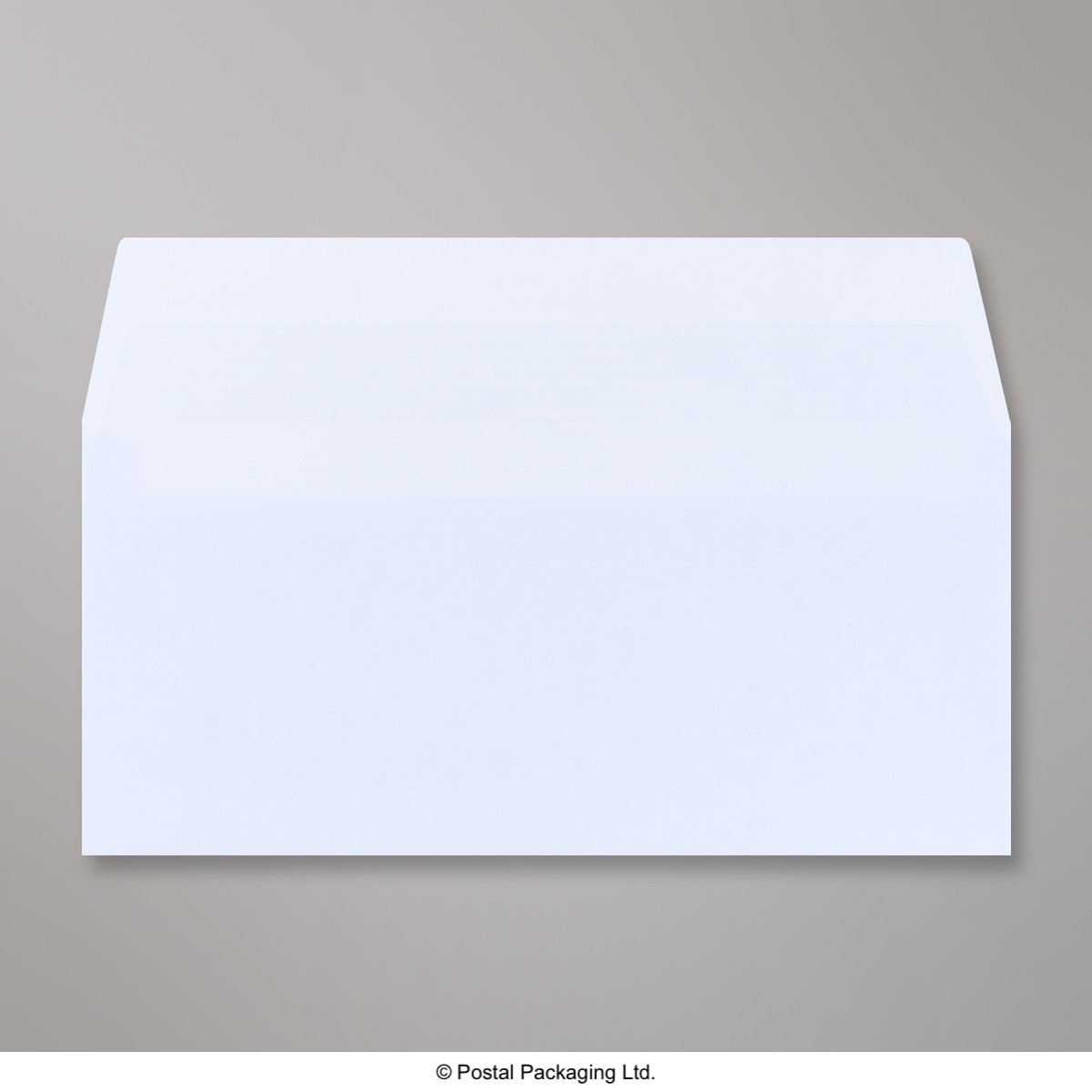White Blue Opaque Gummed Business Envelopes - 80gsm Without Window 102 x 216mm