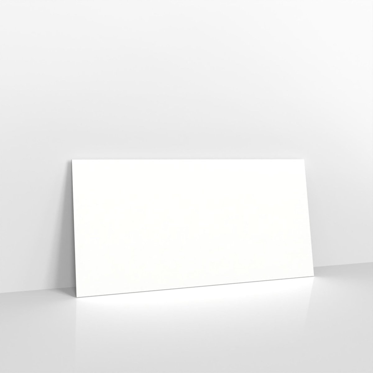 White Blue Opaque Gummed Business Envelopes - 90gsm Without Window DL - 110 x 220mm