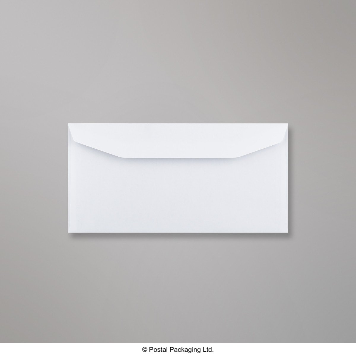 White Opaque Gummed Business Envelopes - Without Window DL+ - 114 x 229mm
