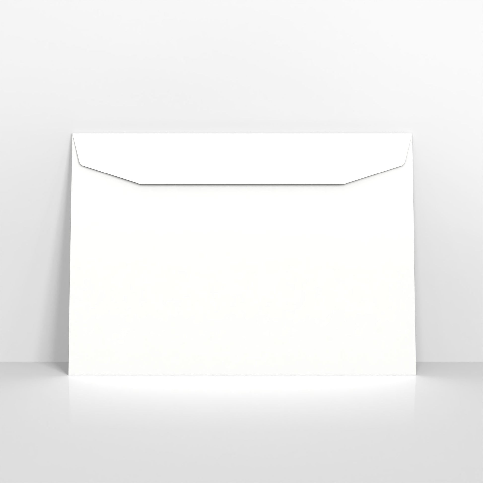 White Blue Opaque Gummed Business Envelopes - 90gsm Without Window C4 - 229 x 324mm