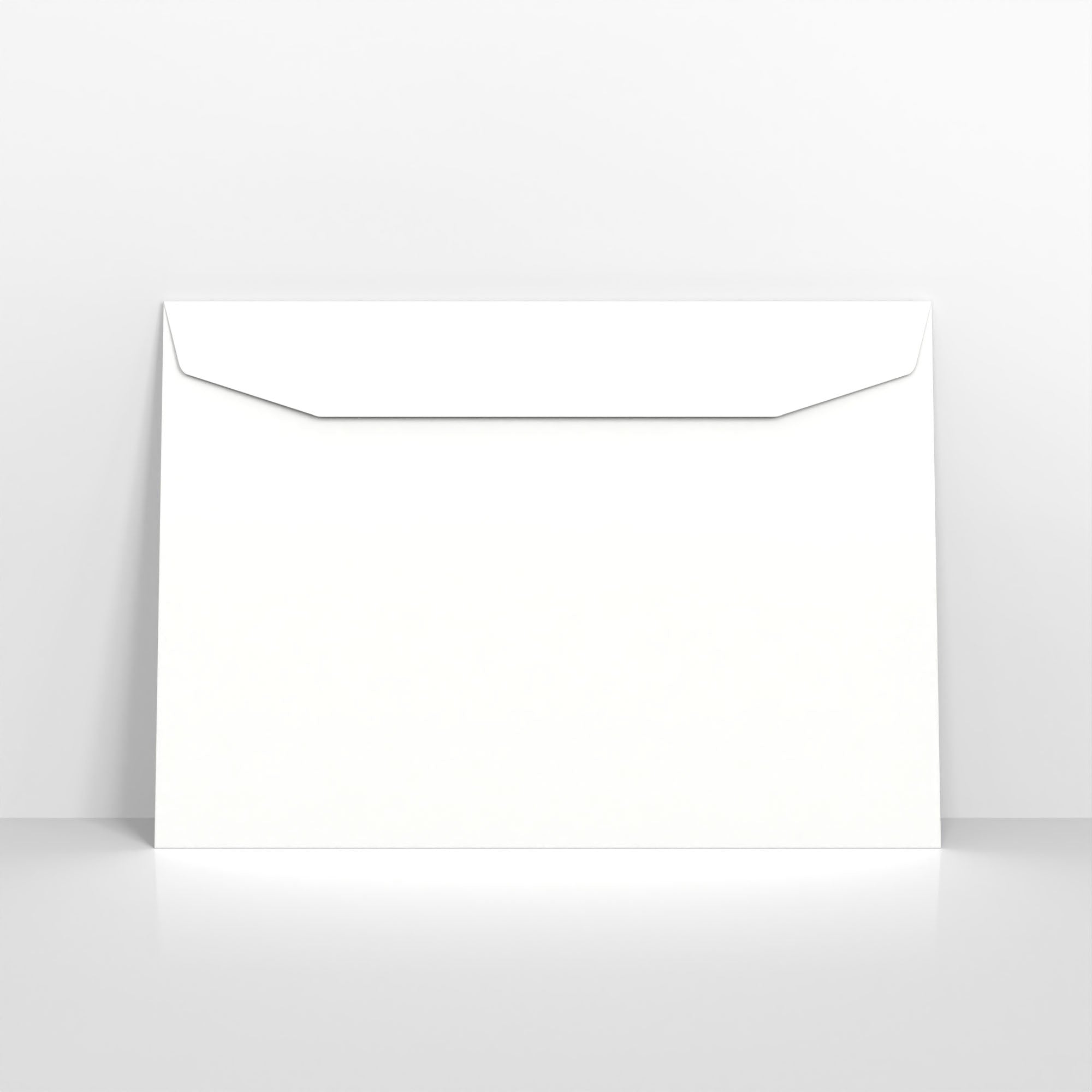 White Blue Opaque Gummed Business Envelopes - 90gsm Without Window C4 - 229 x 324mm