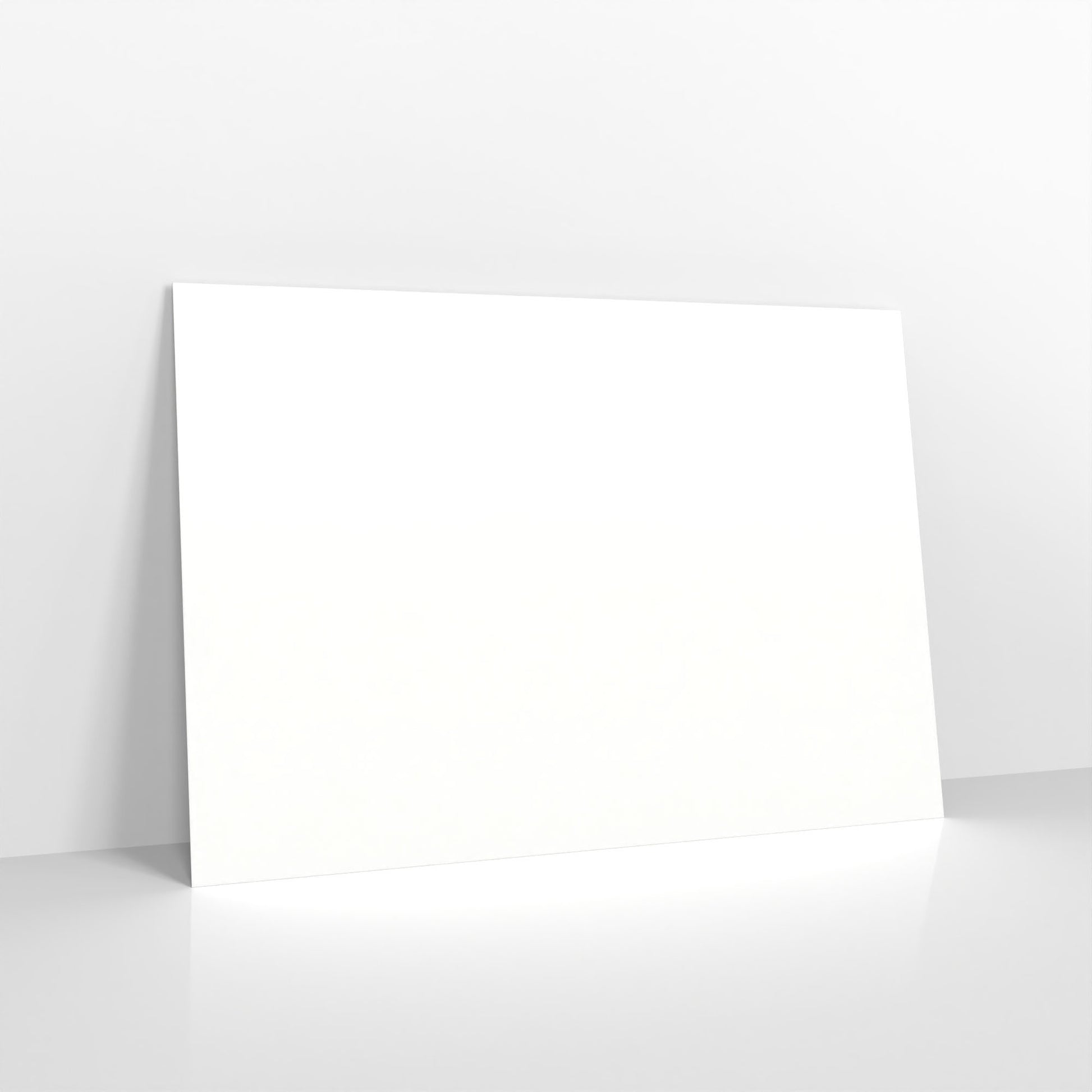White Blue Opaque Gummed Business Envelopes - 90gsm Without Window C4 - 229 x 324mm