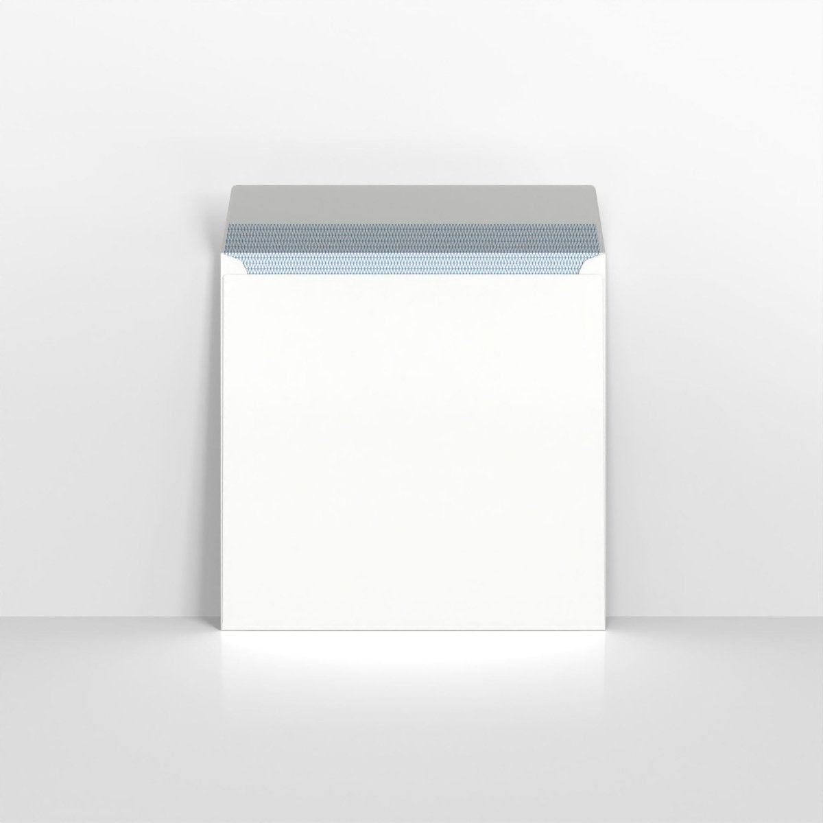 White Blue Opaque Self Seal Business Envelopes - Without Window Pocket 220 x 220mm