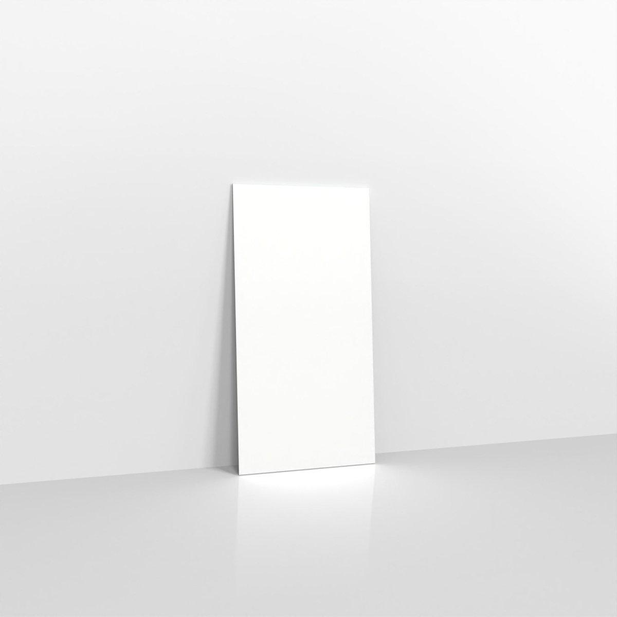 White Blue Opaque Self Seal Business Envelopes - Without Window Pocket DL - 220 x 110mm