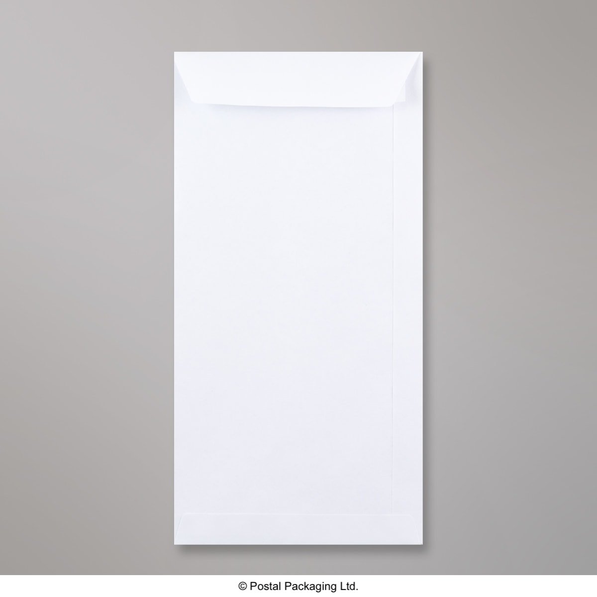 White Blue Opaque Peel and Seal Business Envelopes - No Without Window 305 x 152mm