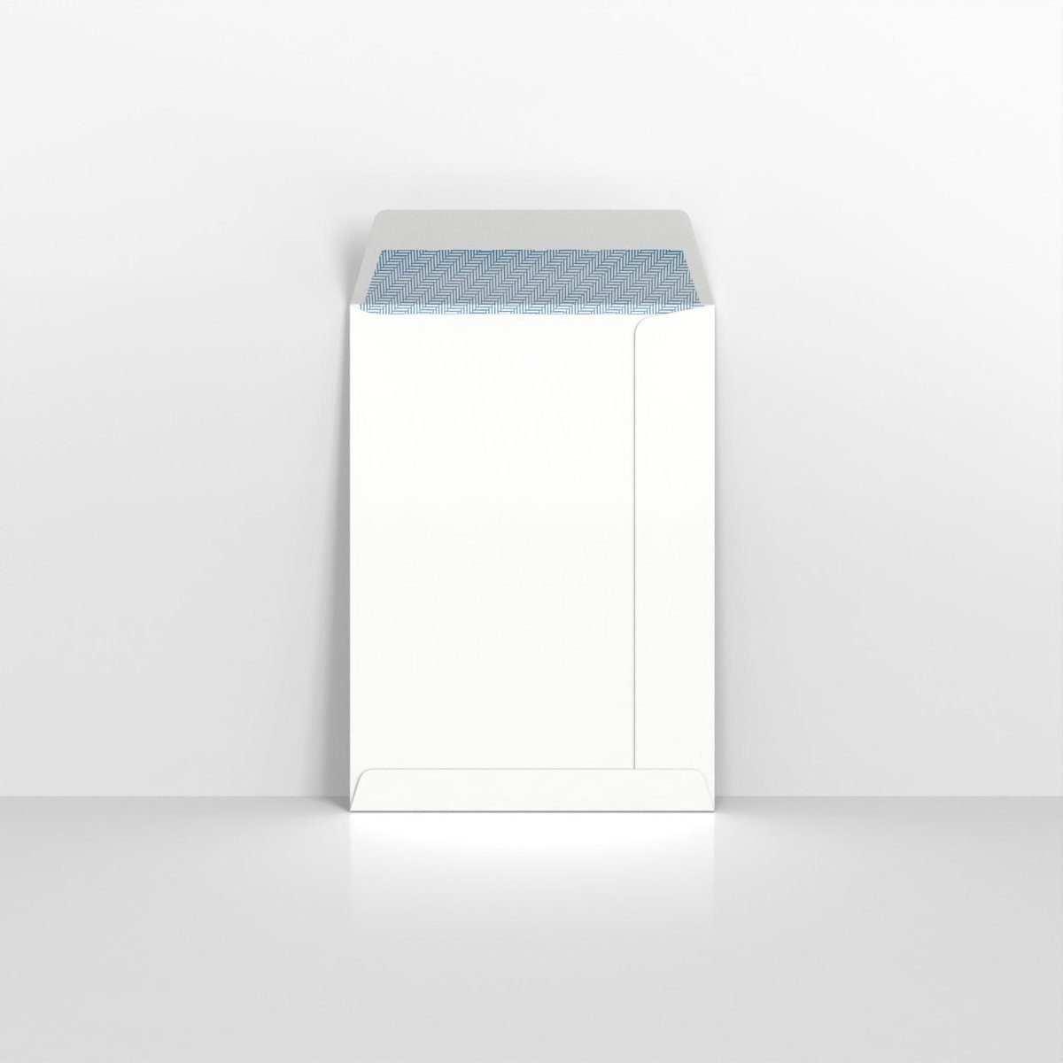 White Blue Opaque Self Seal Business Envelopes - With Window Pocket C5 - 162 x 229mm
