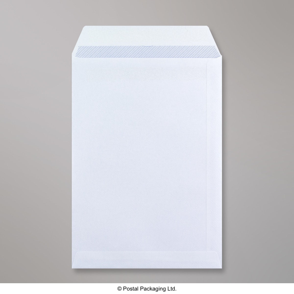 White Blue Opaque Self Seal Business Envelopes - Without Window Pocket 254 x 178mm