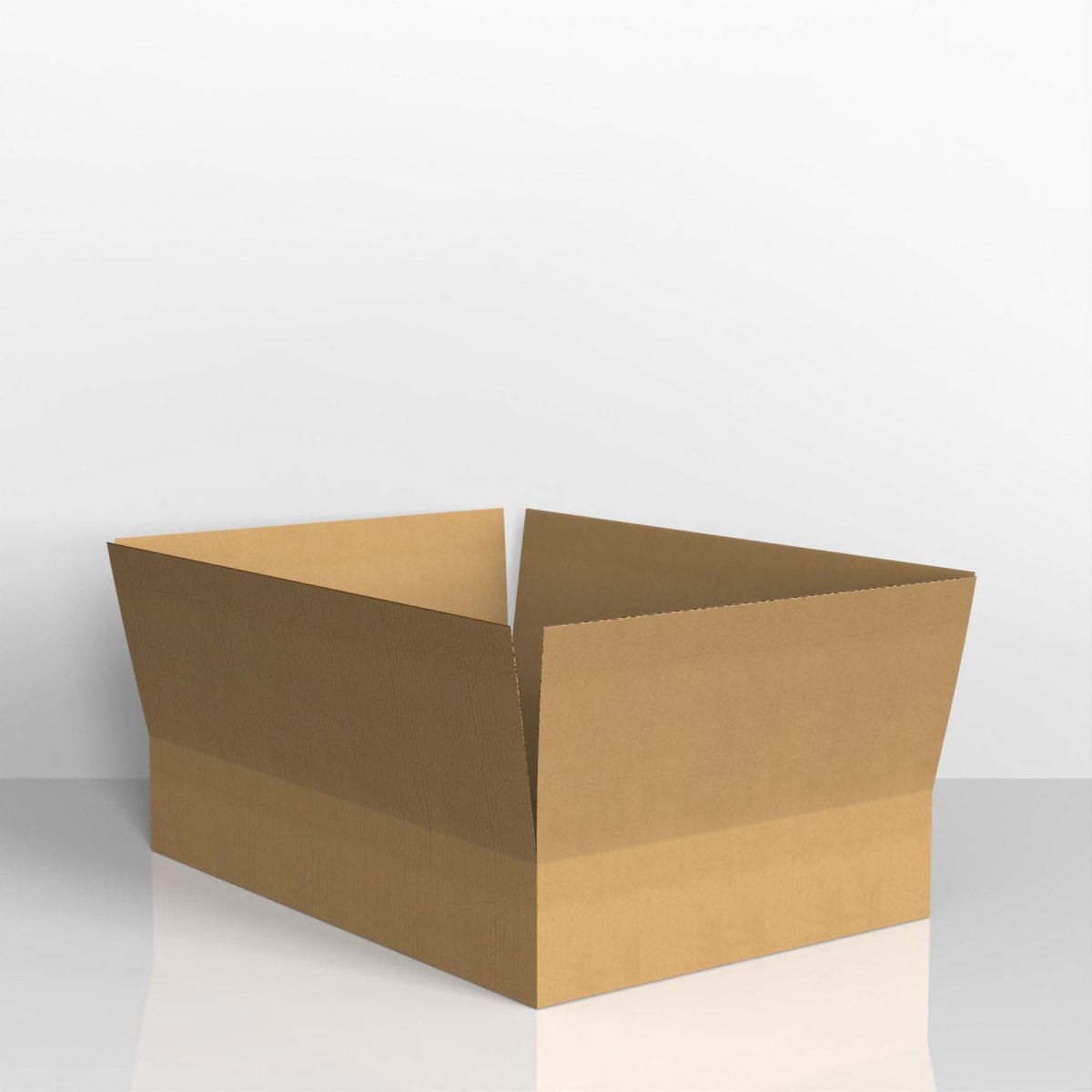 Single Wall Cardboard Box - Small Parcel 385 x 265 x 70mm
