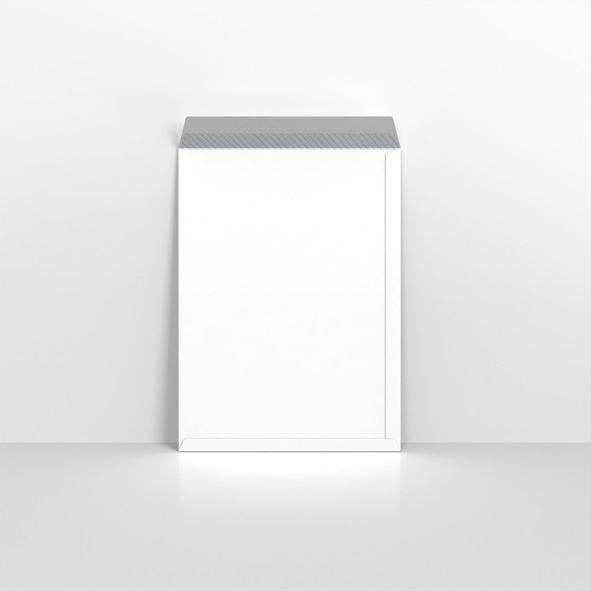 White Blue Opaque Peel and Seal Business Envelopes - No Without Window 450 x 324mm
