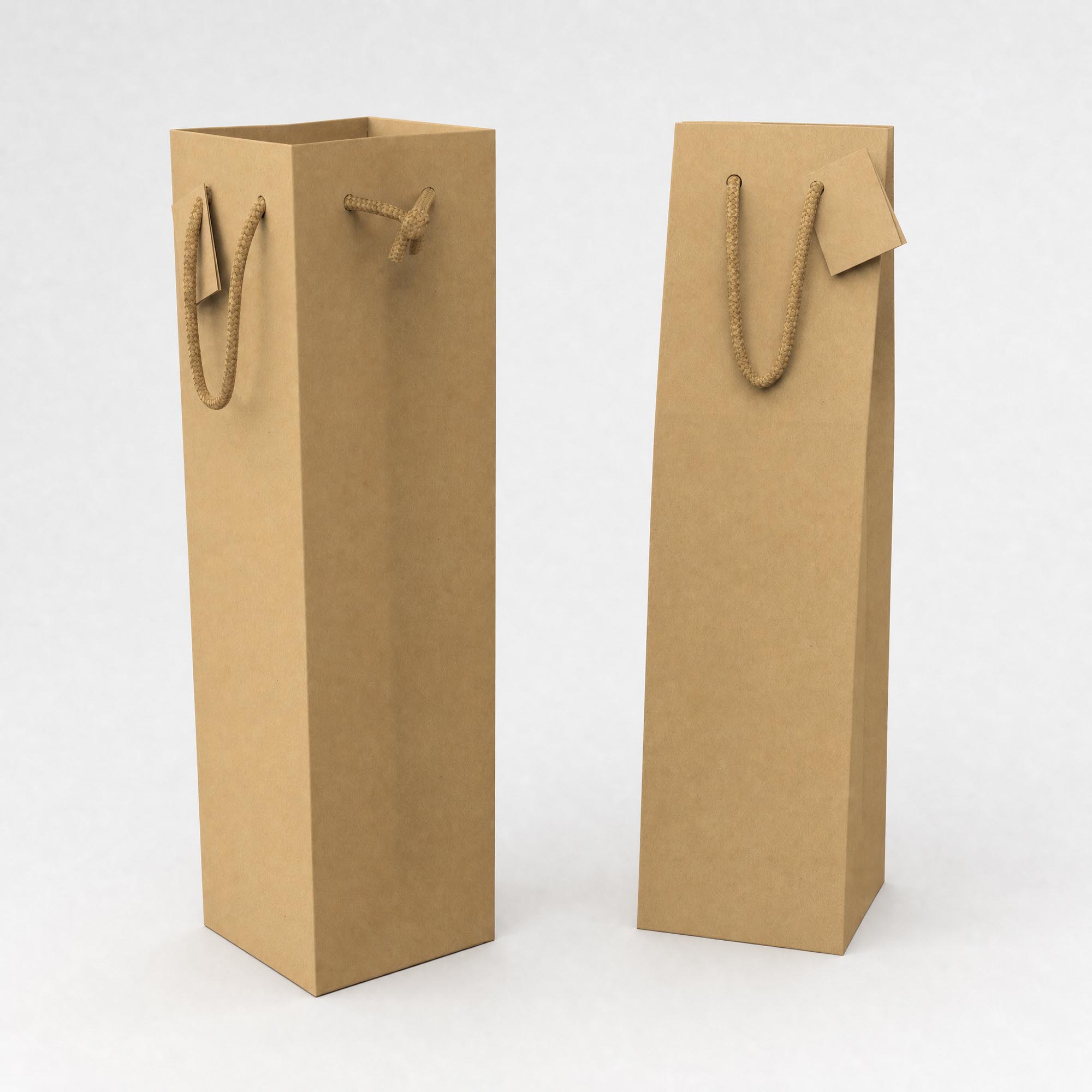 Wine Bottle Gift Bag (75cl) - Without Window 89 x 98 x 380mm