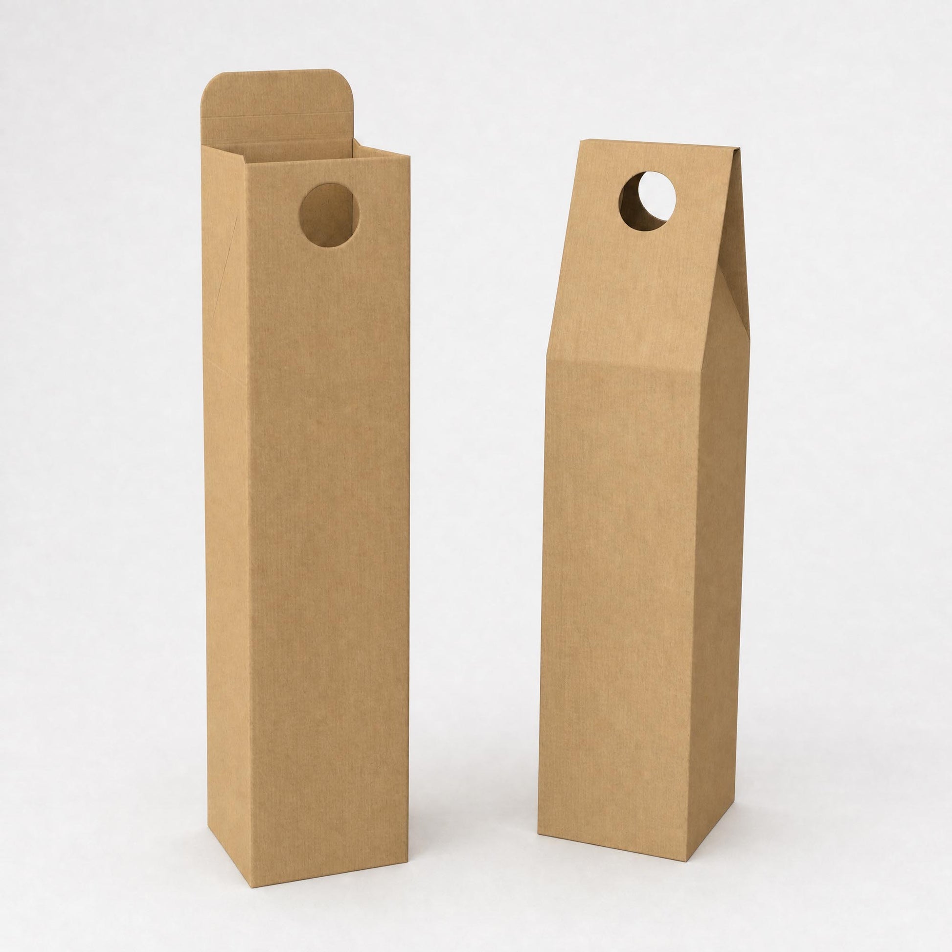 Wine Bottle Packing Boxes (75cl) - Without Window 90 x 90 x 390mm