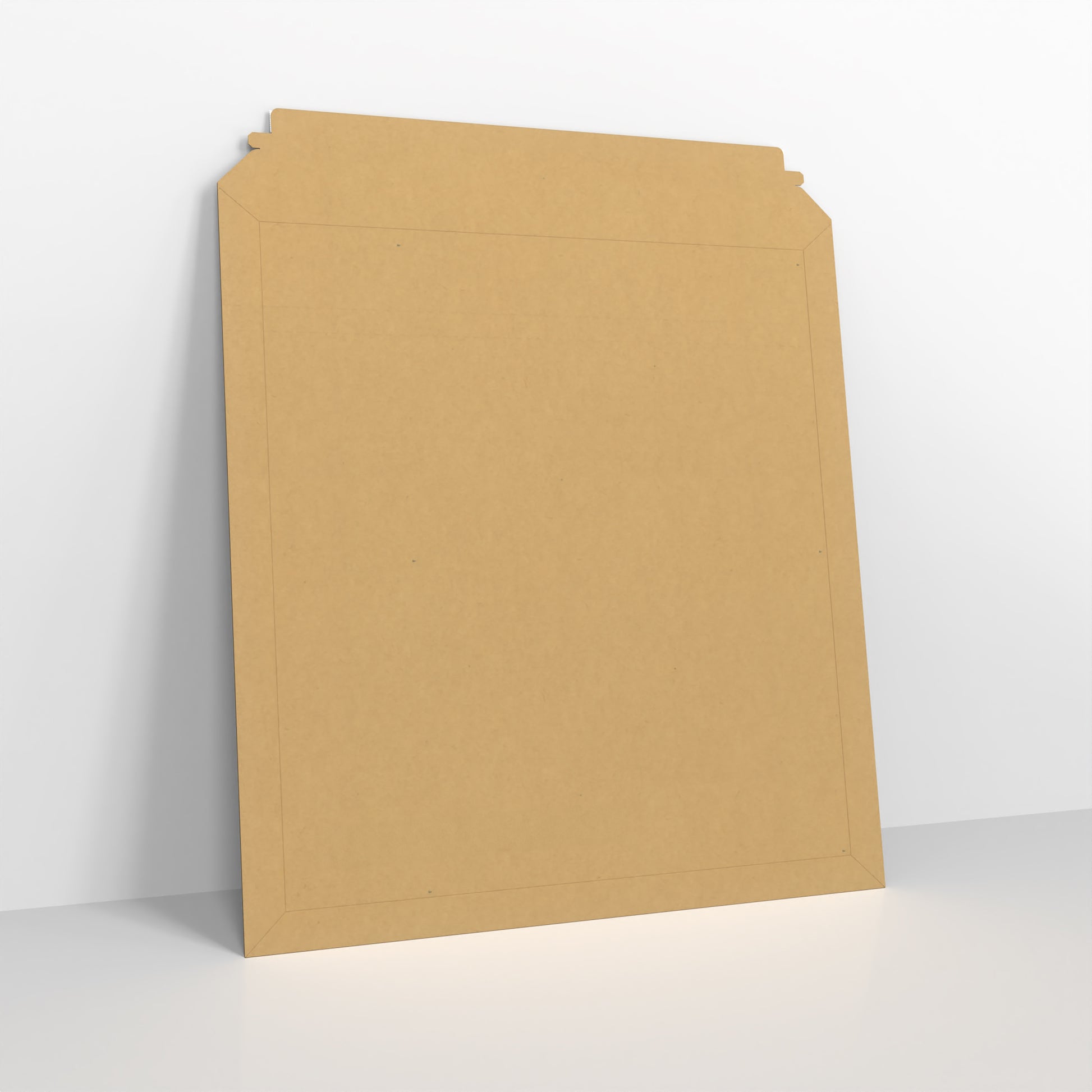 Manila Rigid Corrugated Board Mailers - No 370 x 340mm