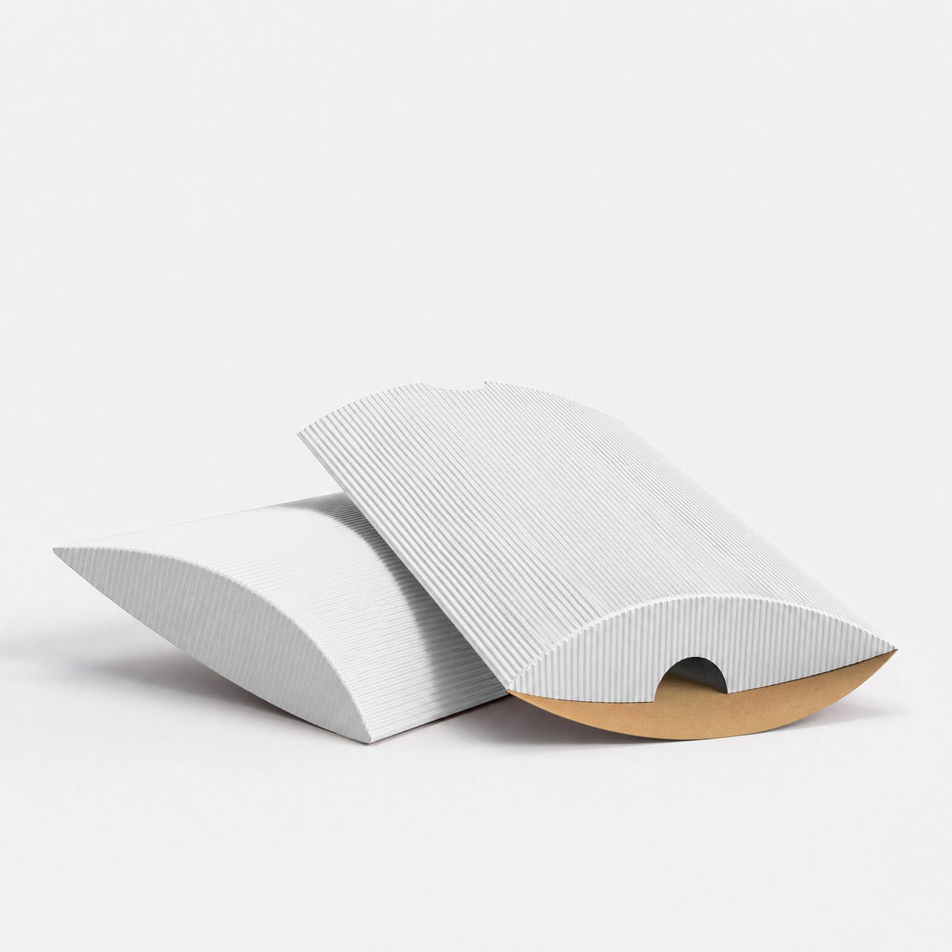 White Corrugated Pillow Boxes - C5 - 162 x 229mm