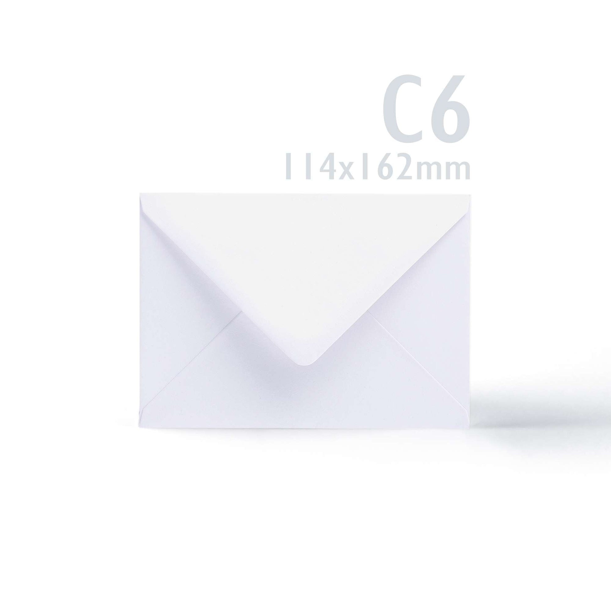 White Tri-Fold Oval Aperture Cards Pack -