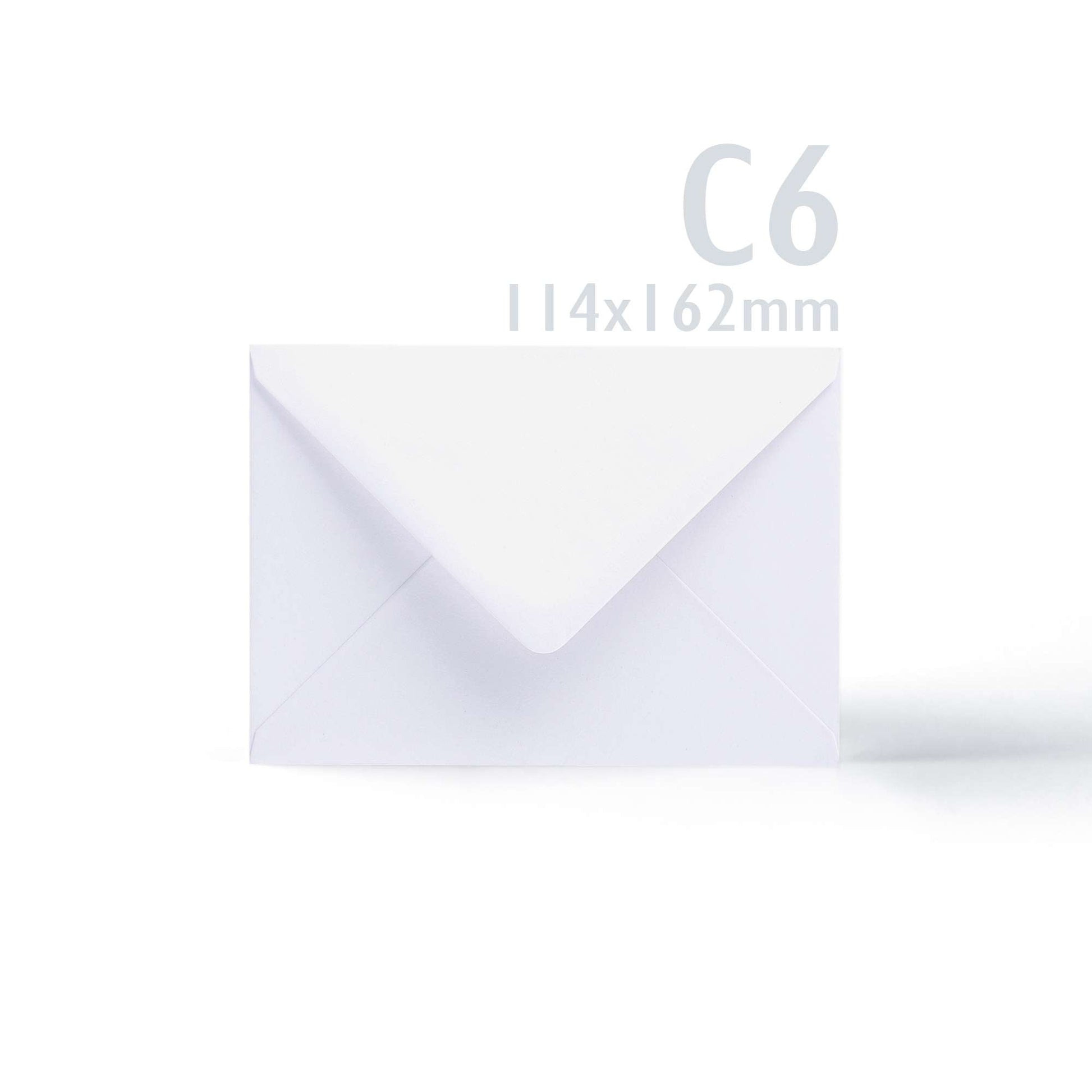 White Hammered Tri-Fold Oval Aperture Cards Pack -
