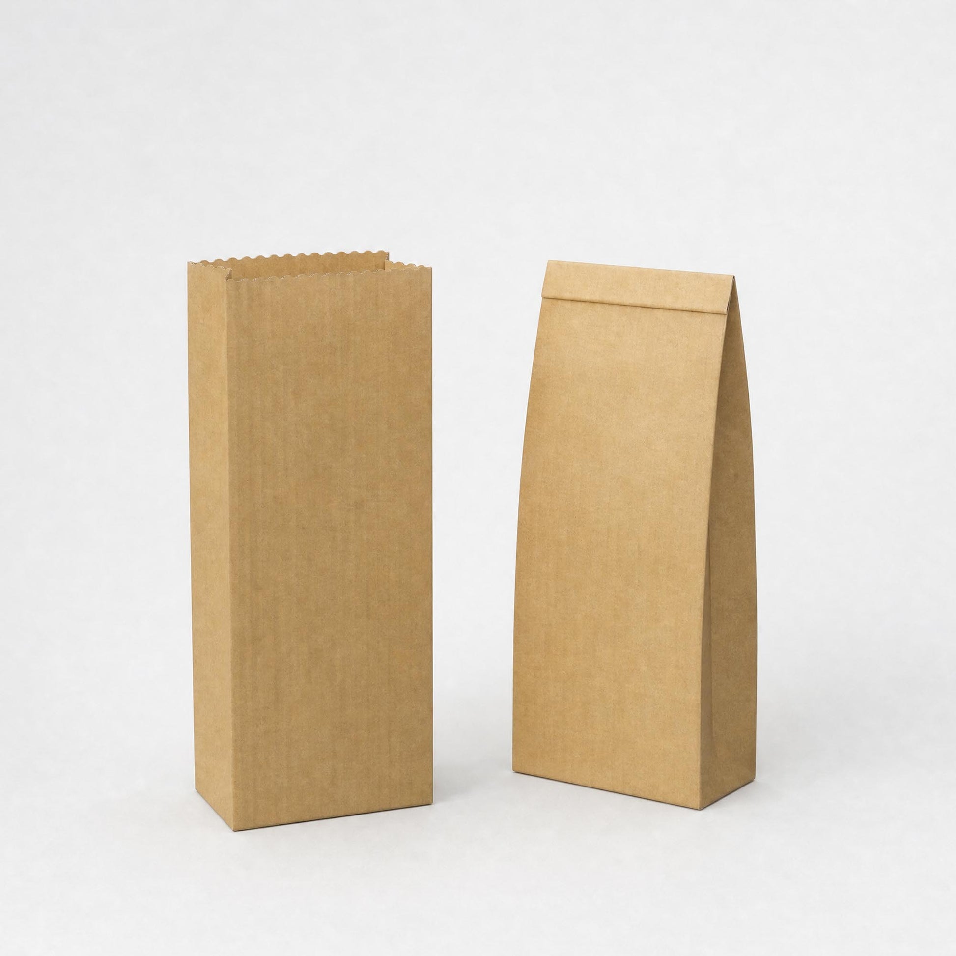 Kraft Paper Food Bags - Without Window 85 x 45mm