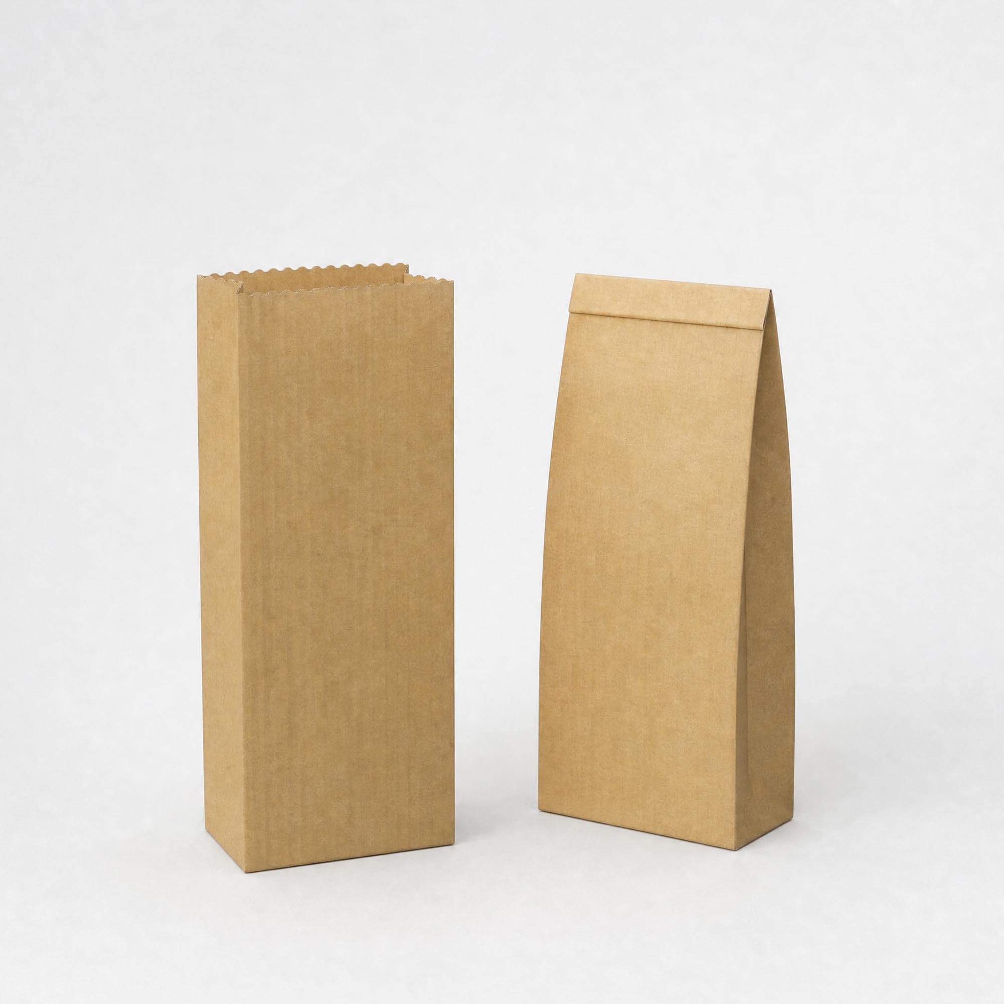 Kraft Paper Food Bags - Without Window 85 x 45mm