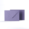 Purple Coloured Gummed V Flap Envelopes - 120gsm 125 x 175mm