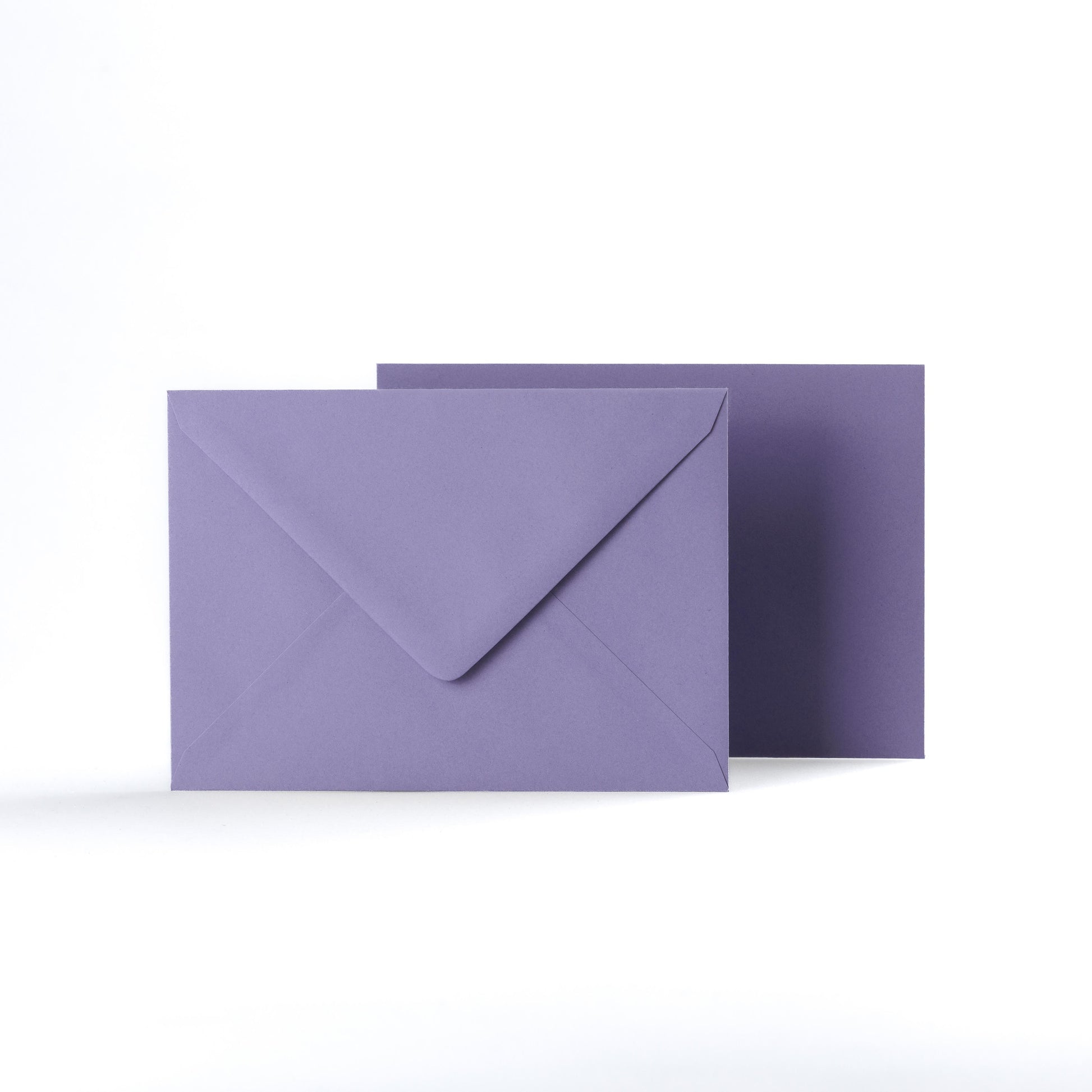 Purple Coloured Gummed V Flap Envelopes - 120gsm 125 x 175mm