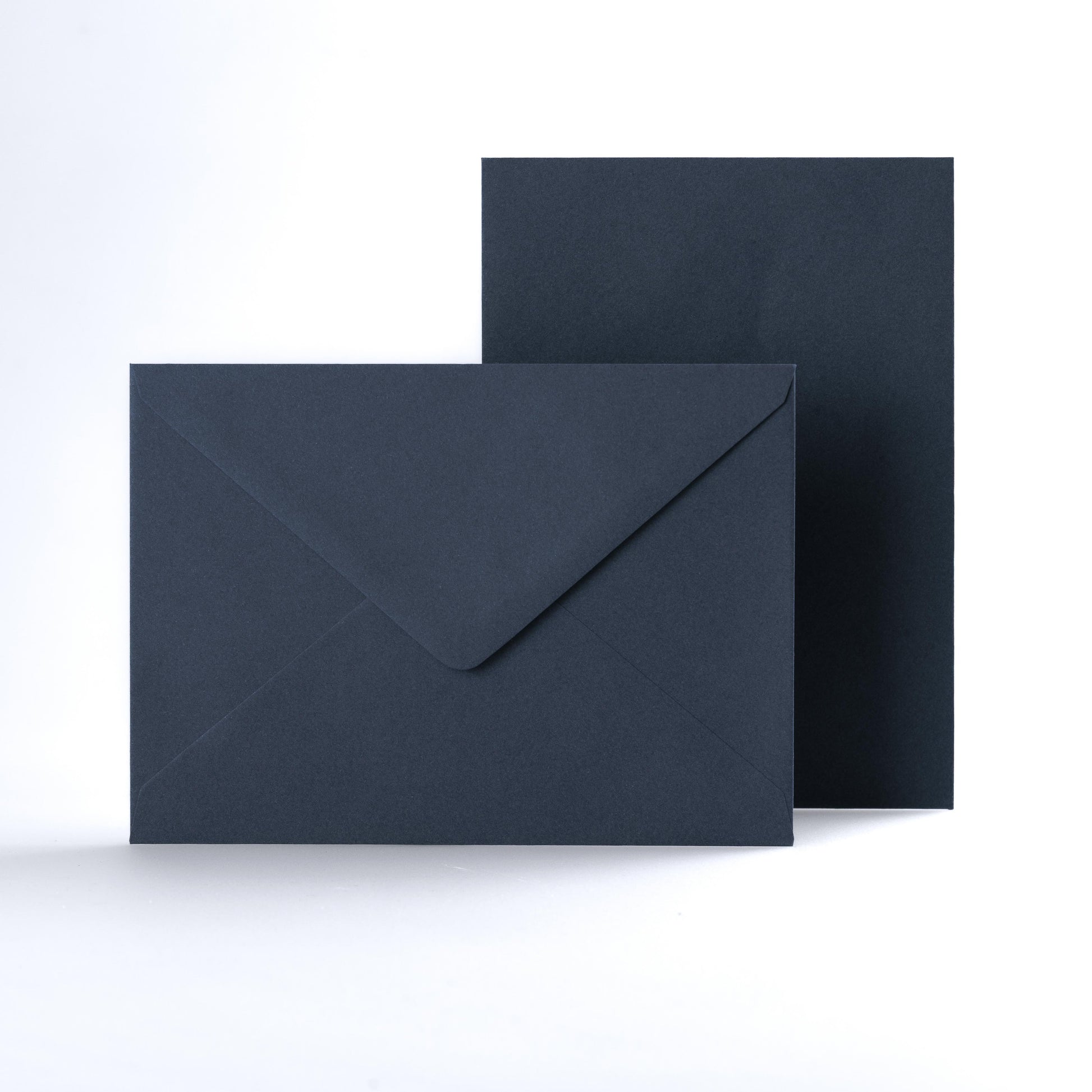 Dark Blue Coloured Gummed V Flap Envelopes - 133 x 184mm