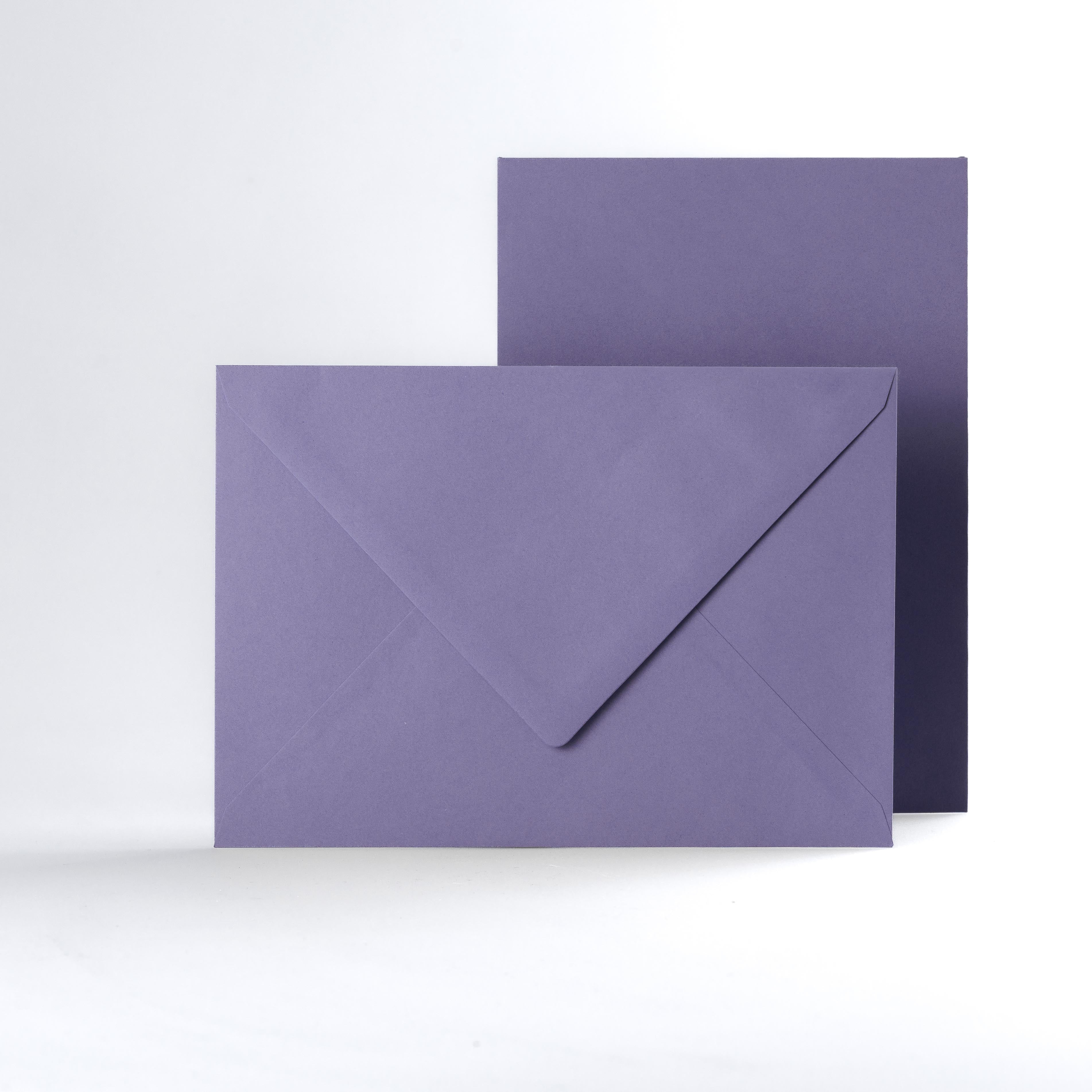 Purple Coloured Gummed V Flap Envelopes - 120gsm C5 - 162 x 229mm