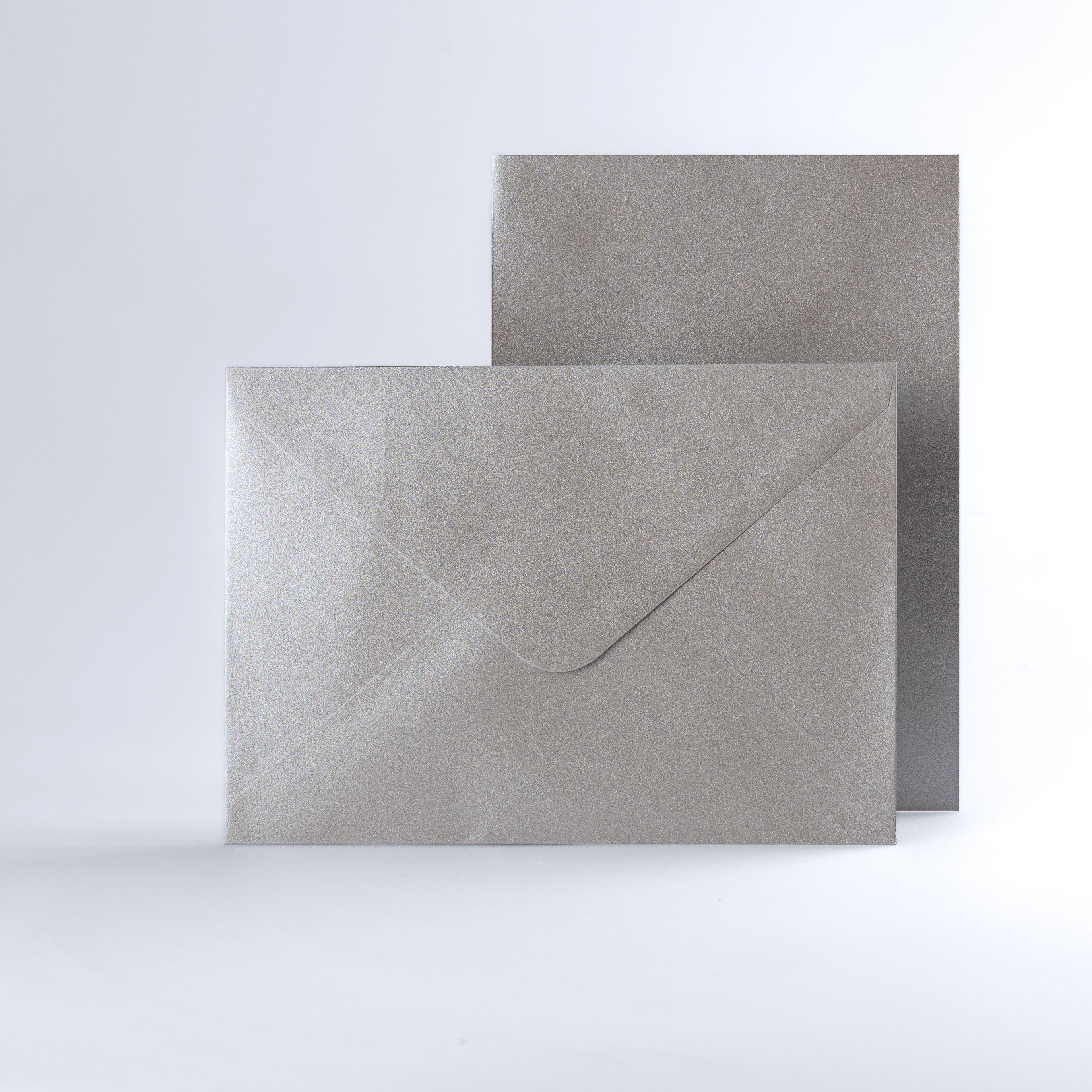 Silver Gummed V Flap Envelopes - C5 - 162 x 229mm