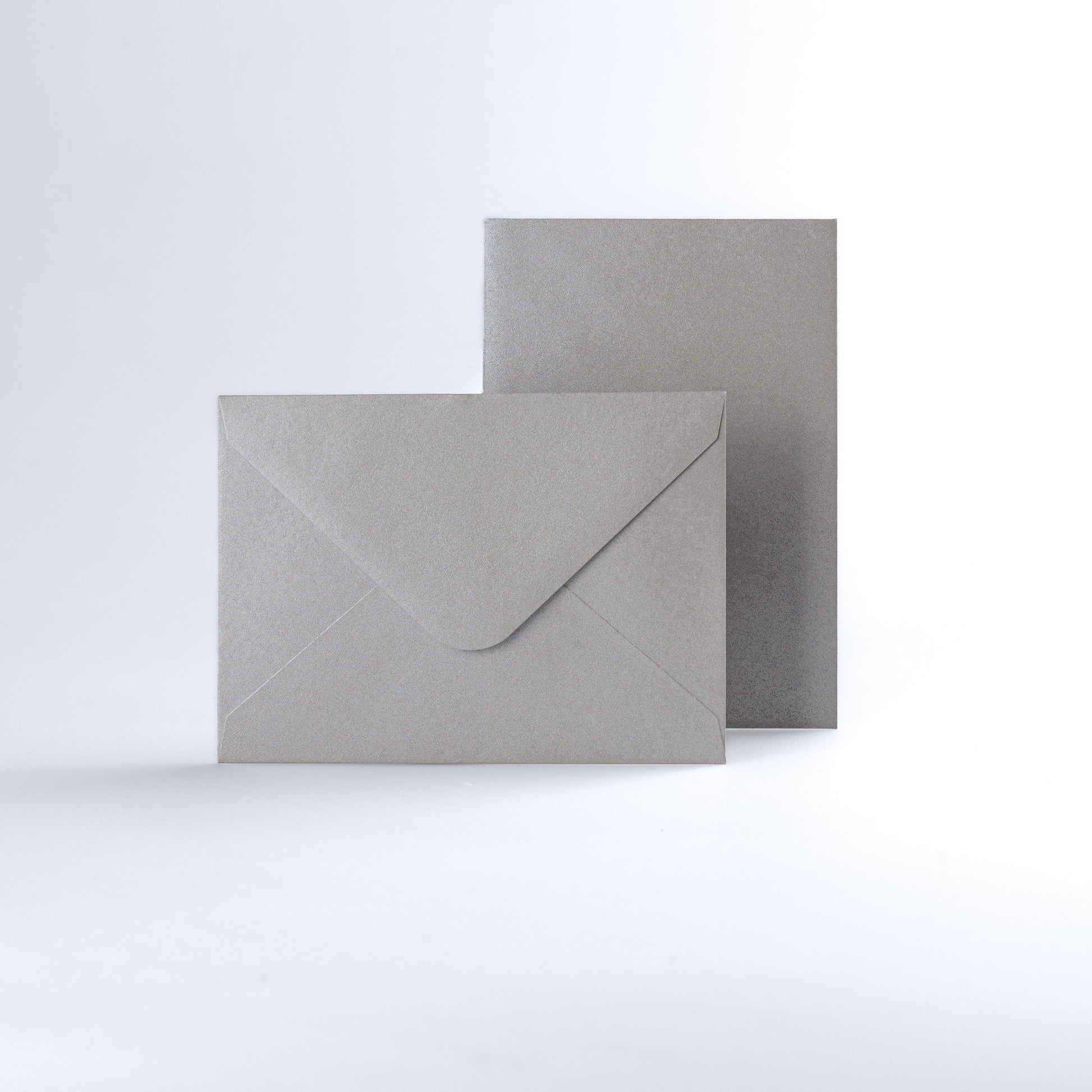 Silver Gummed V Flap Envelopes - C6 - 114 x 162mm