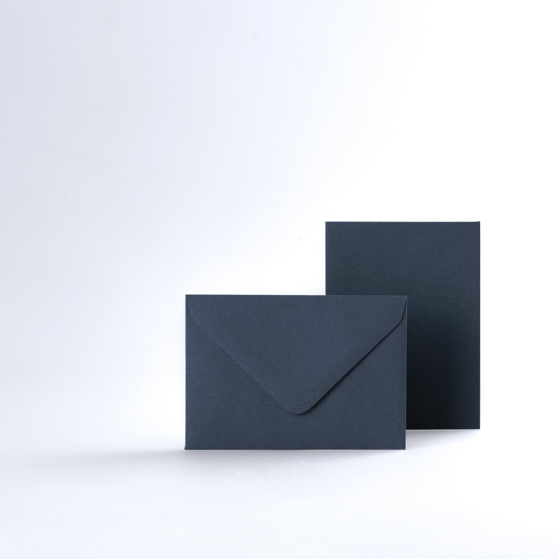Dark Blue Coloured Gummed V Flap Envelopes - C7 - 82 x 113mm