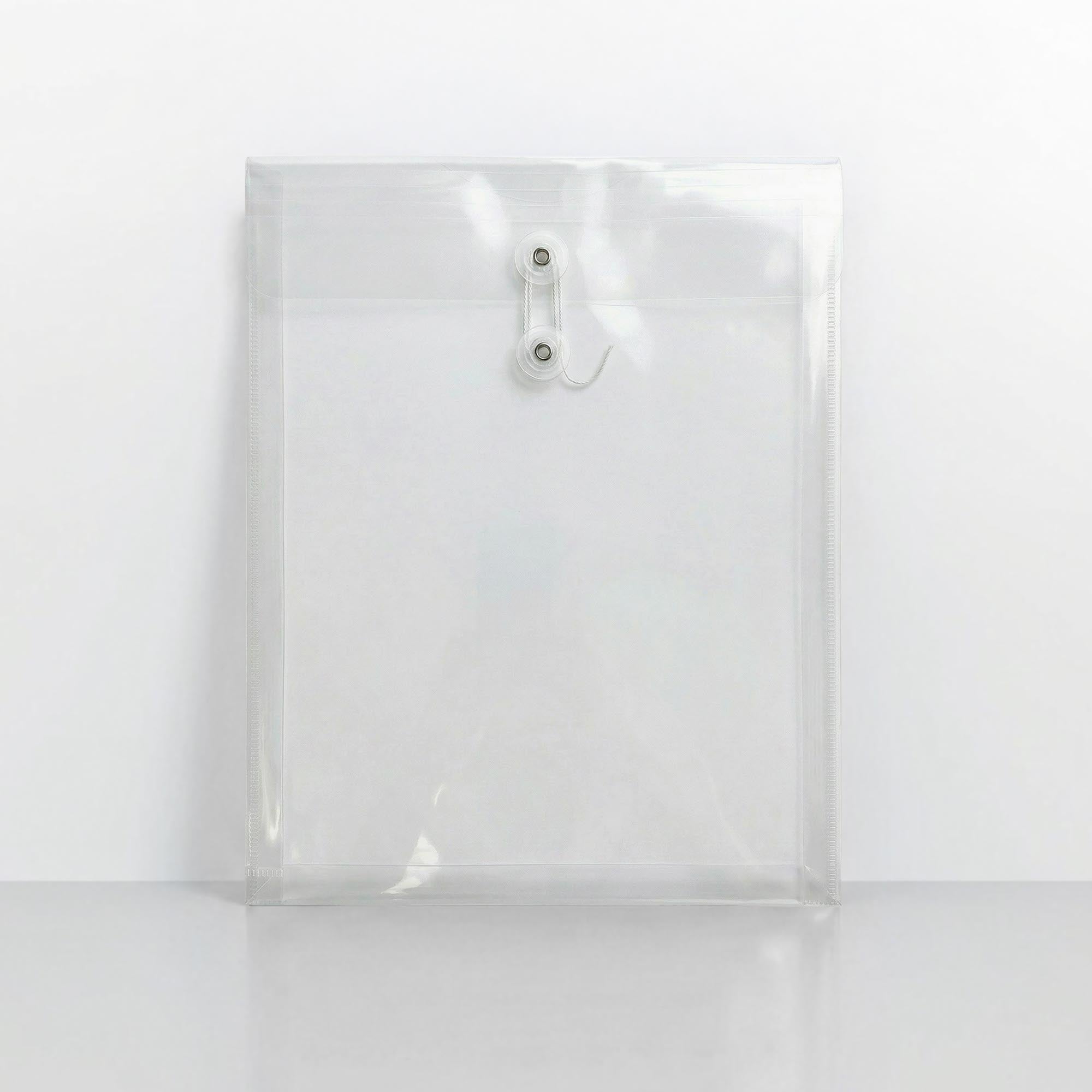 Translucent String & Washer Gusset Envelopes - Translucent C4+ - 330 x 250 mm