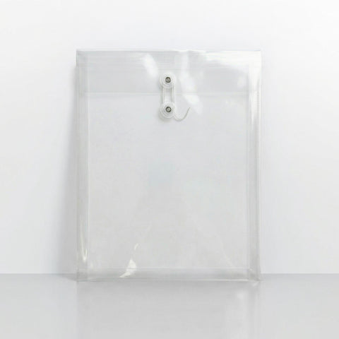 Translucent String & Washer Gusset Envelopes - Translucent C4+ - 330 x 250 mm
