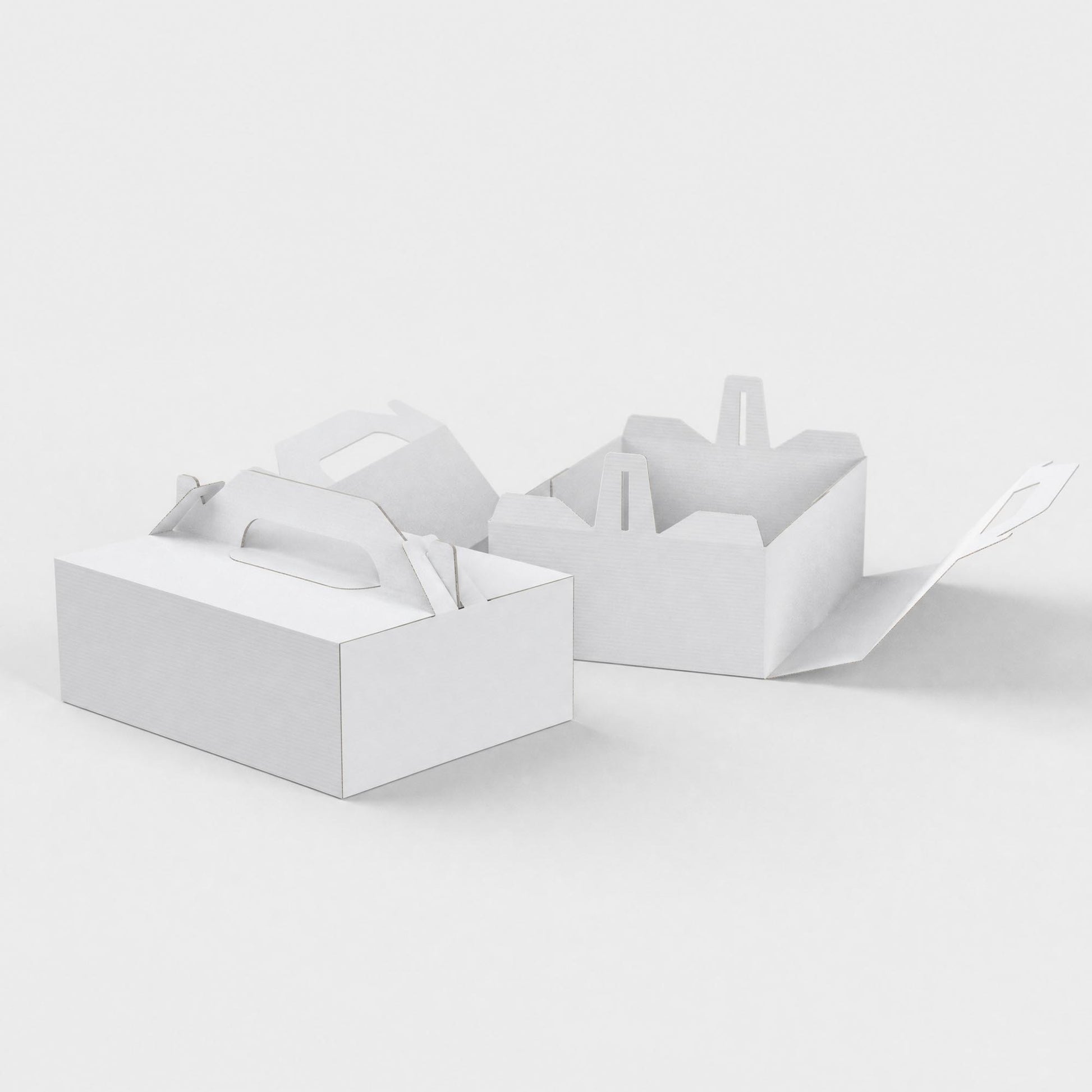 Picnic Boxes - White 190 x 150 x 80mm