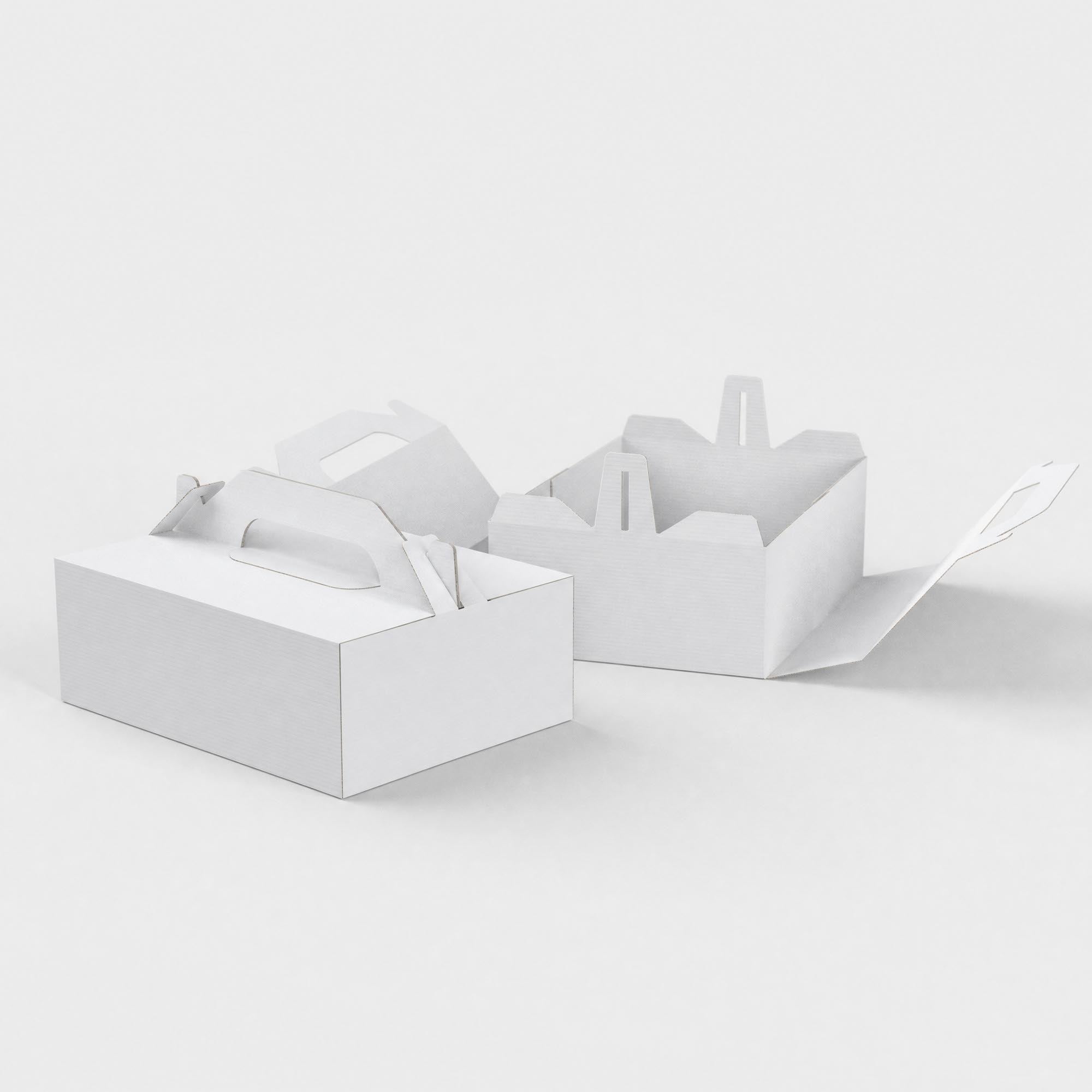 Picnic Boxes - White 190 x 150 x 80mm