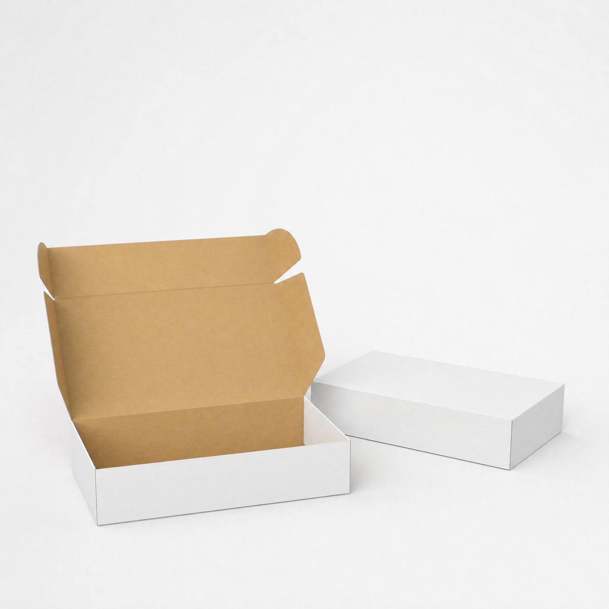 White Cardboard Boxes - 210 x 120 x 65mm