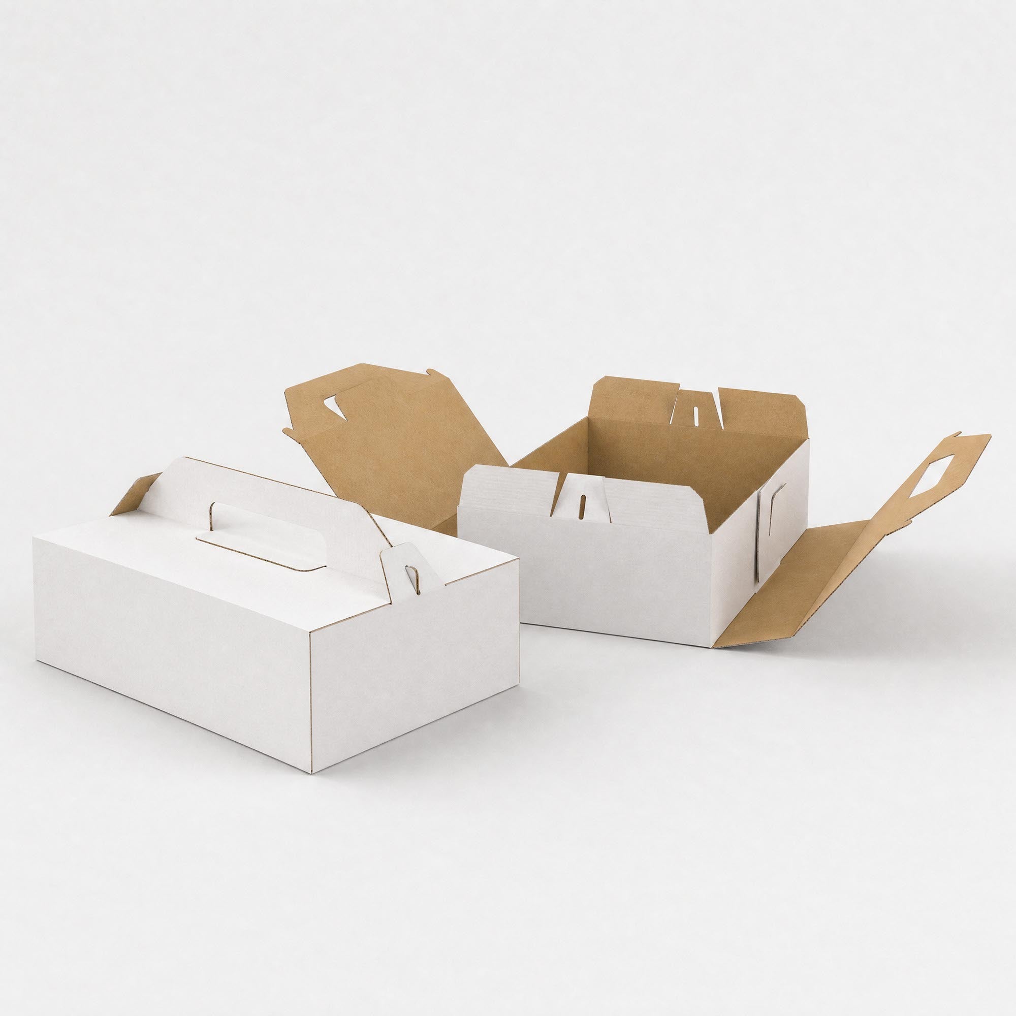 Picnic Boxes - White 230 x 165 x 75mm
