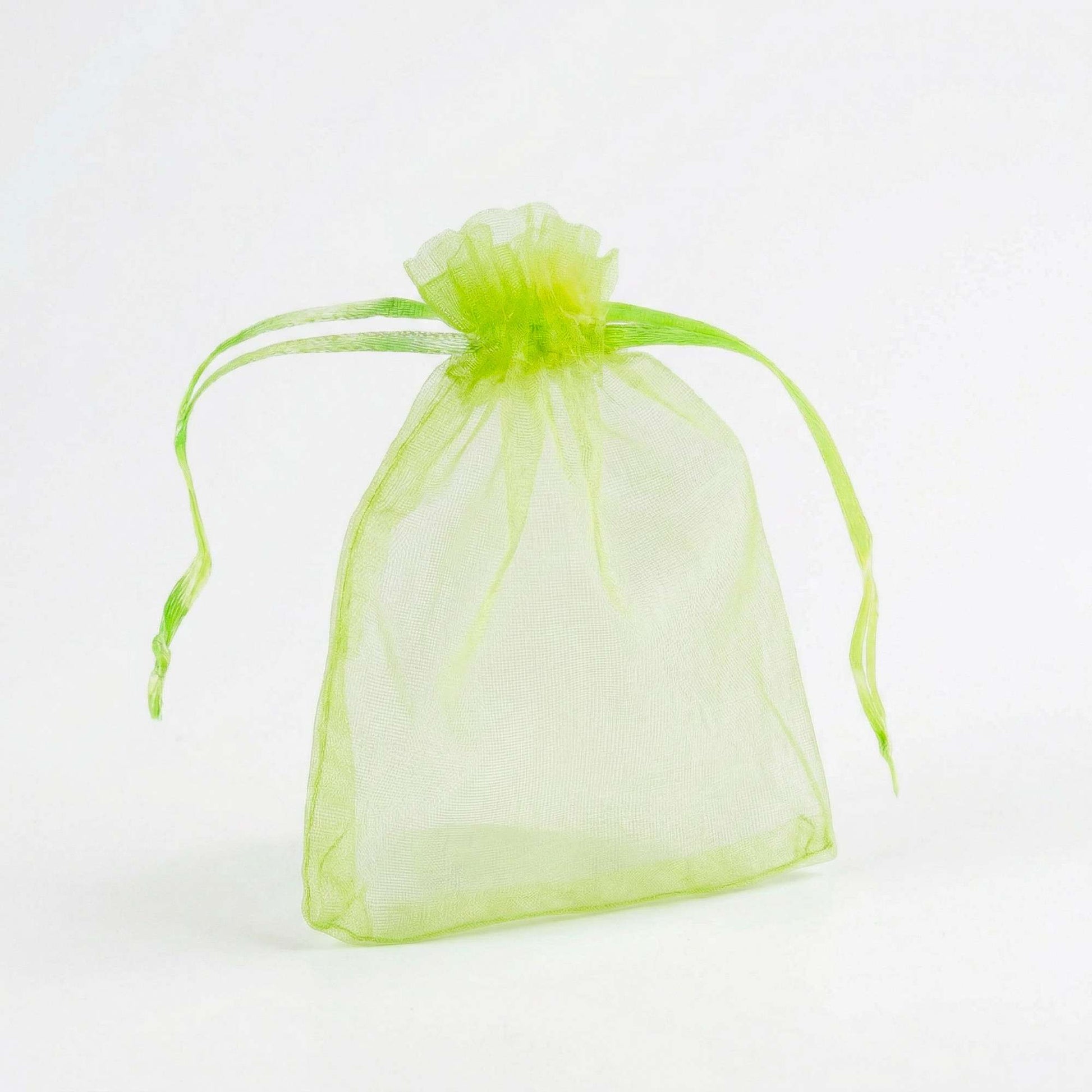 Green Organza Bag - 90 x 70mm