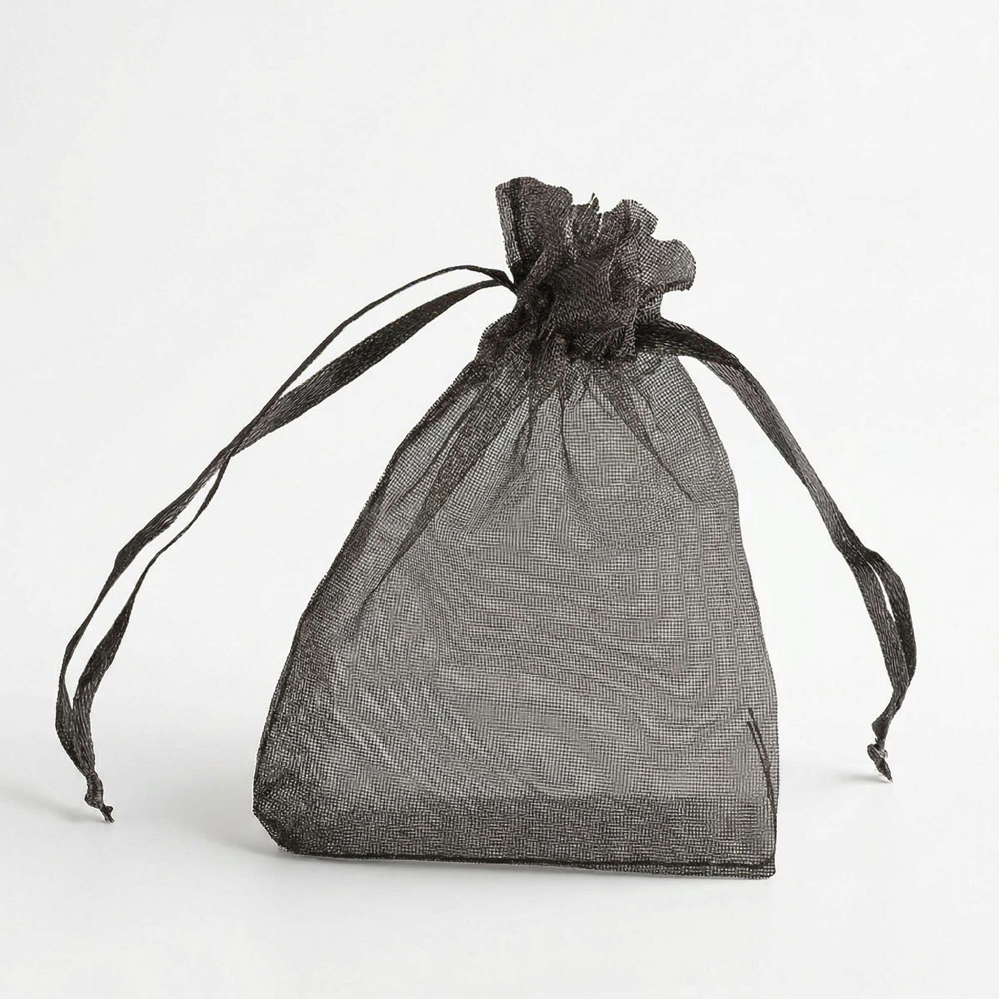Black Organza Bag - 90 x 70mm