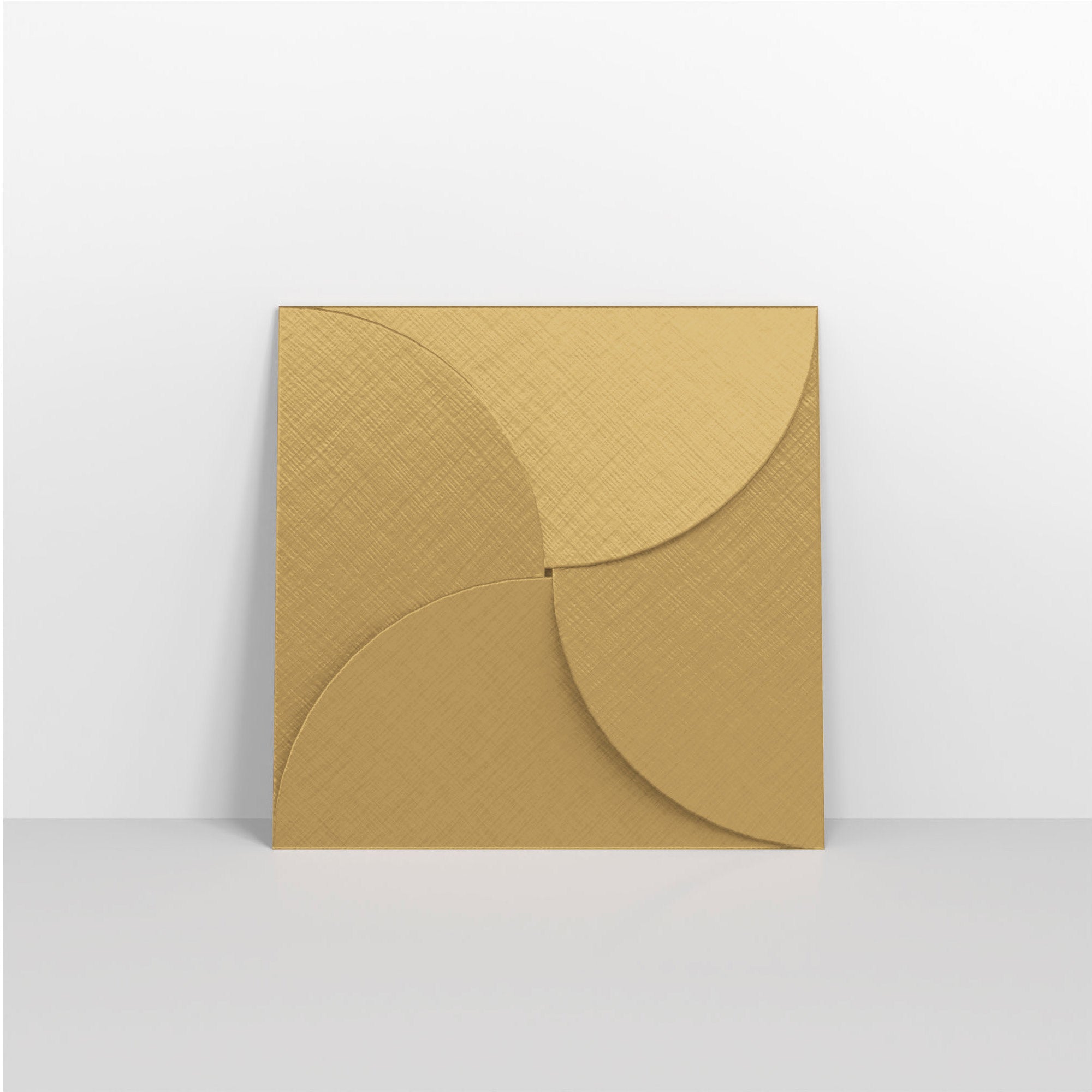 Bronze Brocade Pochette Envelopes - Square - 145 x 145mm