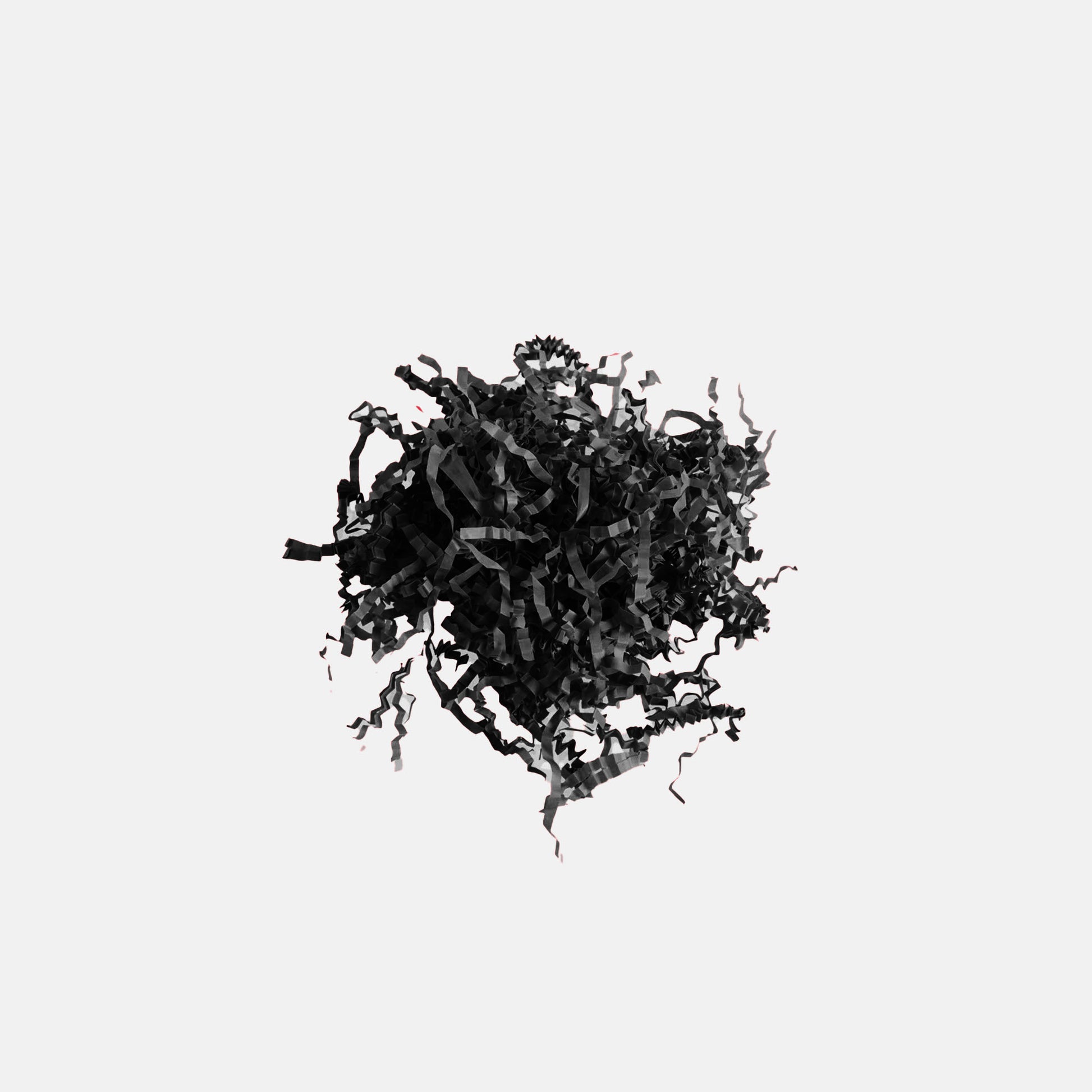 Zig Zag Shredded Packing Paper - 250g Black