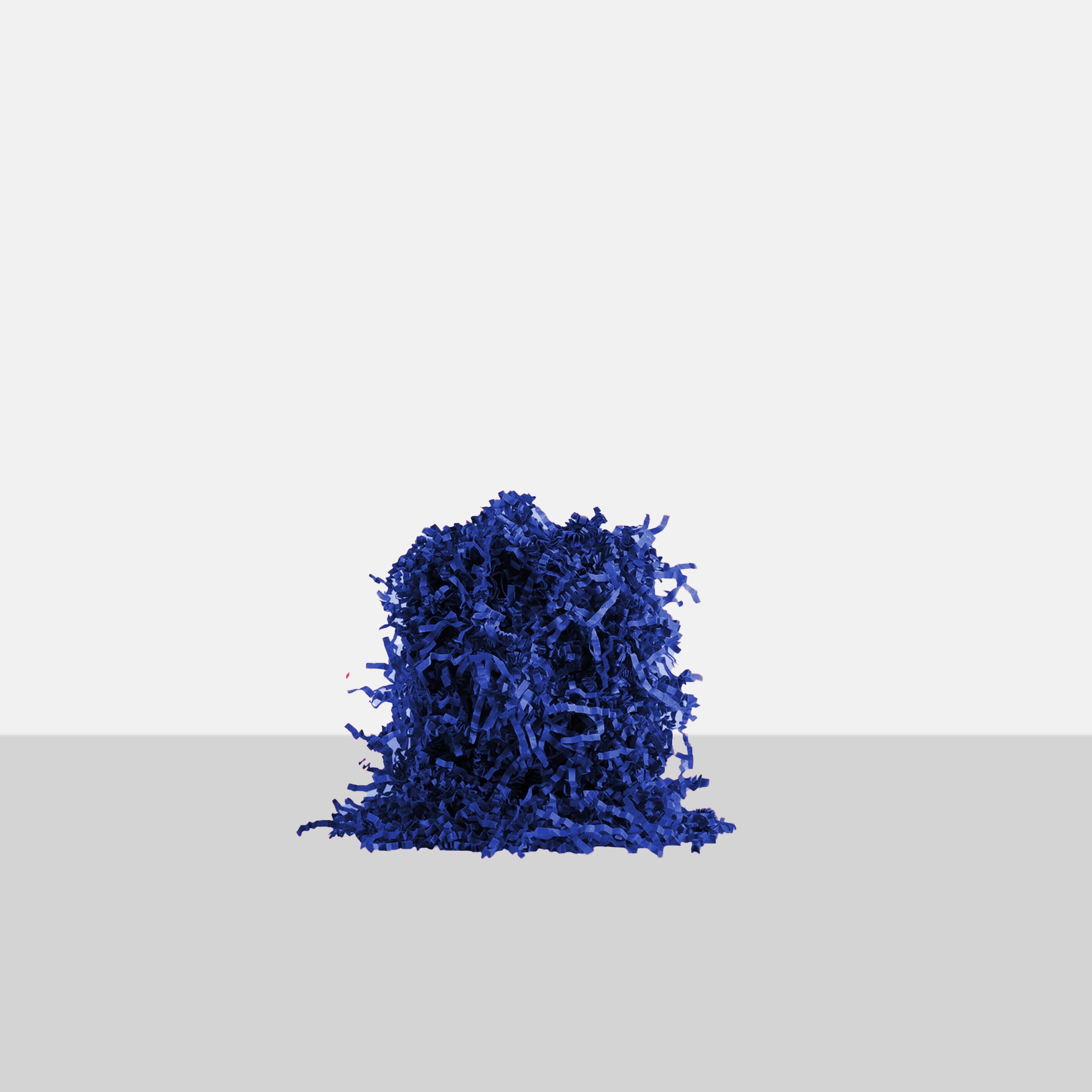 Zig Zag Shredded Packing Paper - 250g Cobalt Blue
