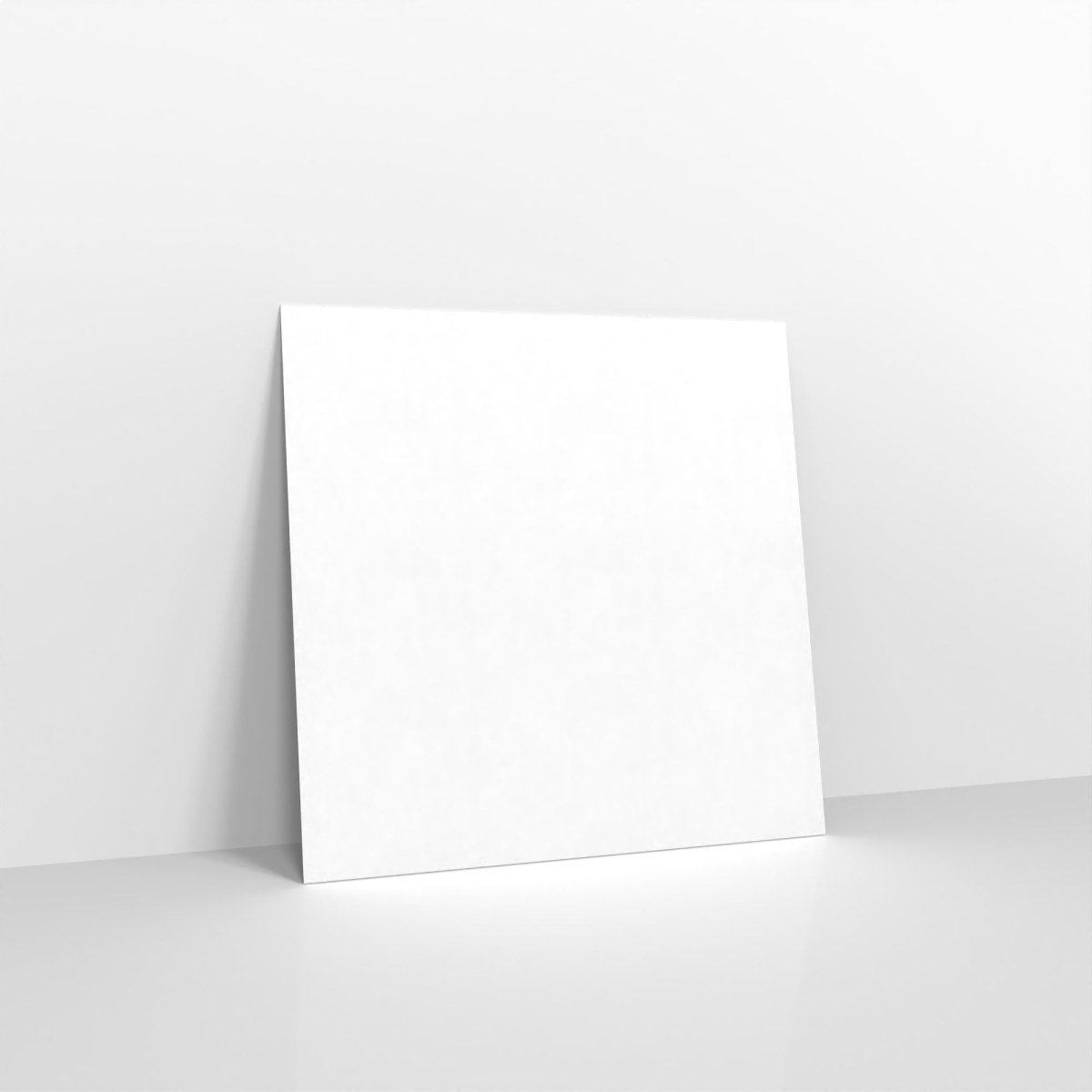 White All Board Envelopes - Pocket Without Window Square - 140 x 140mm