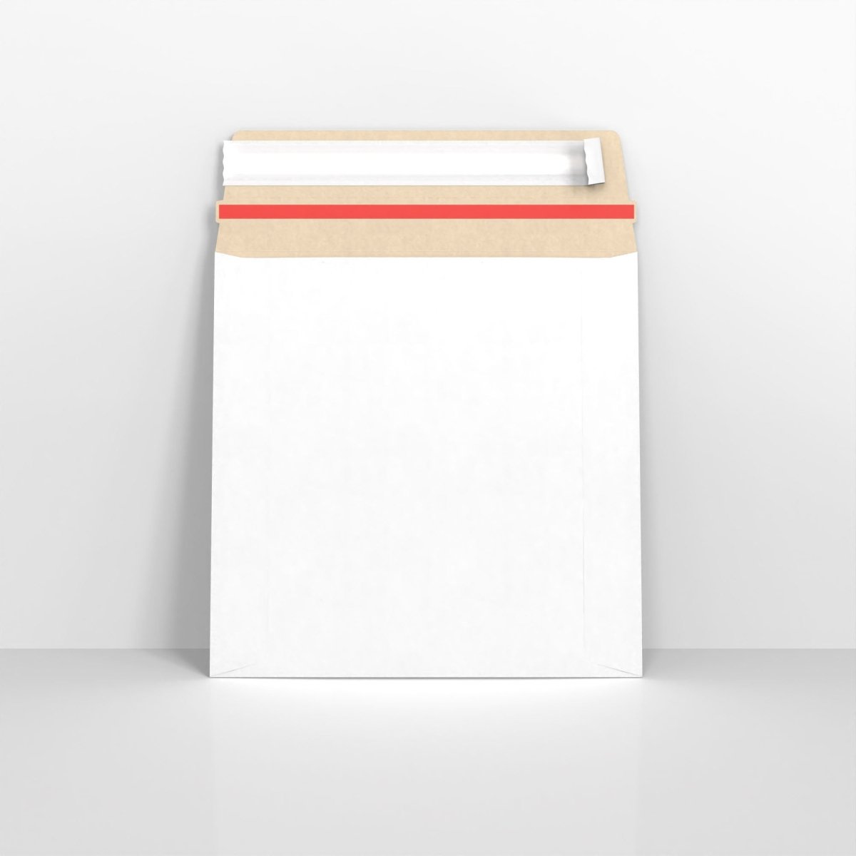 White All Board Envelopes - Pocket Without Window Square - 140 x 140mm