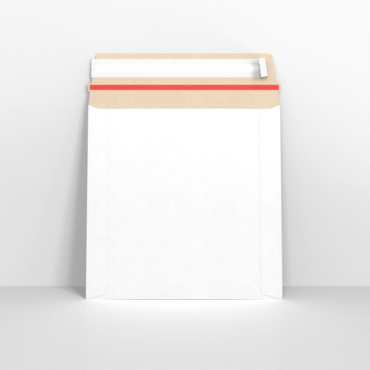 White All Board Envelopes - Pocket Without Window Square - 170 x 170mm